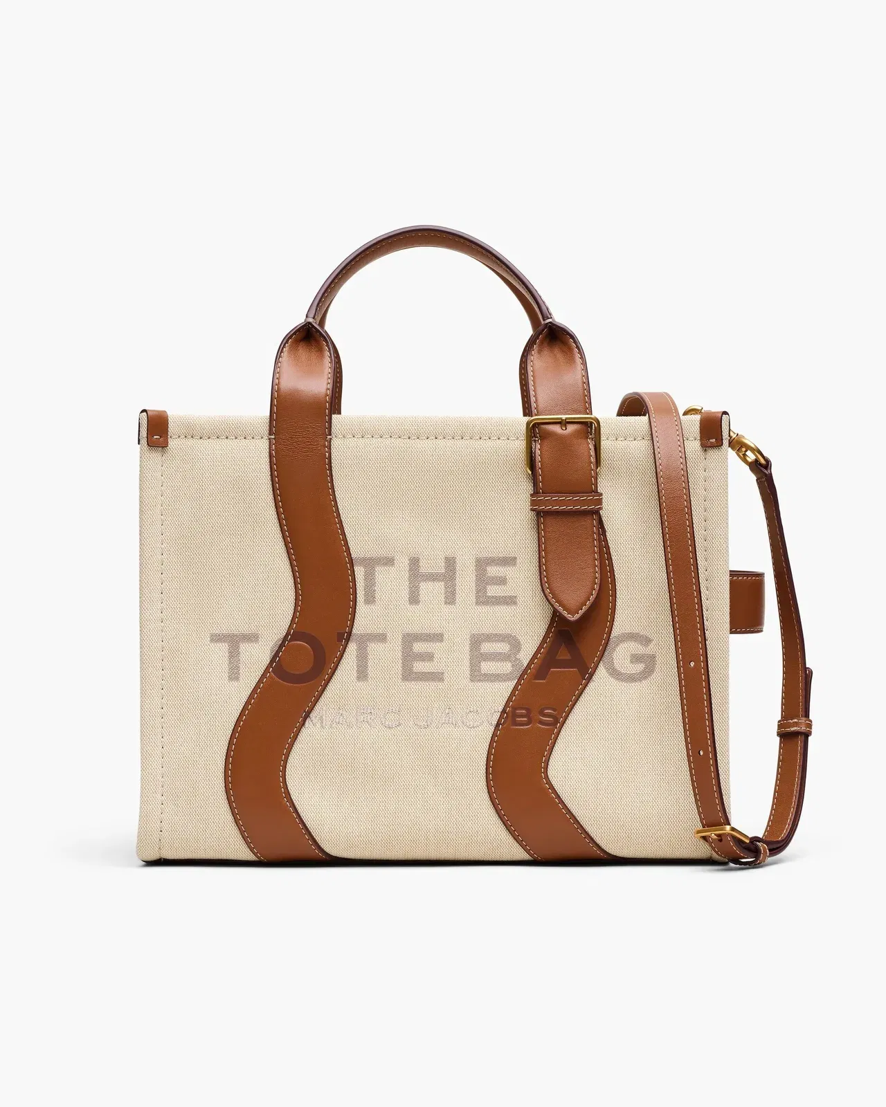 The Wavy Canvas Medium Tote Bag