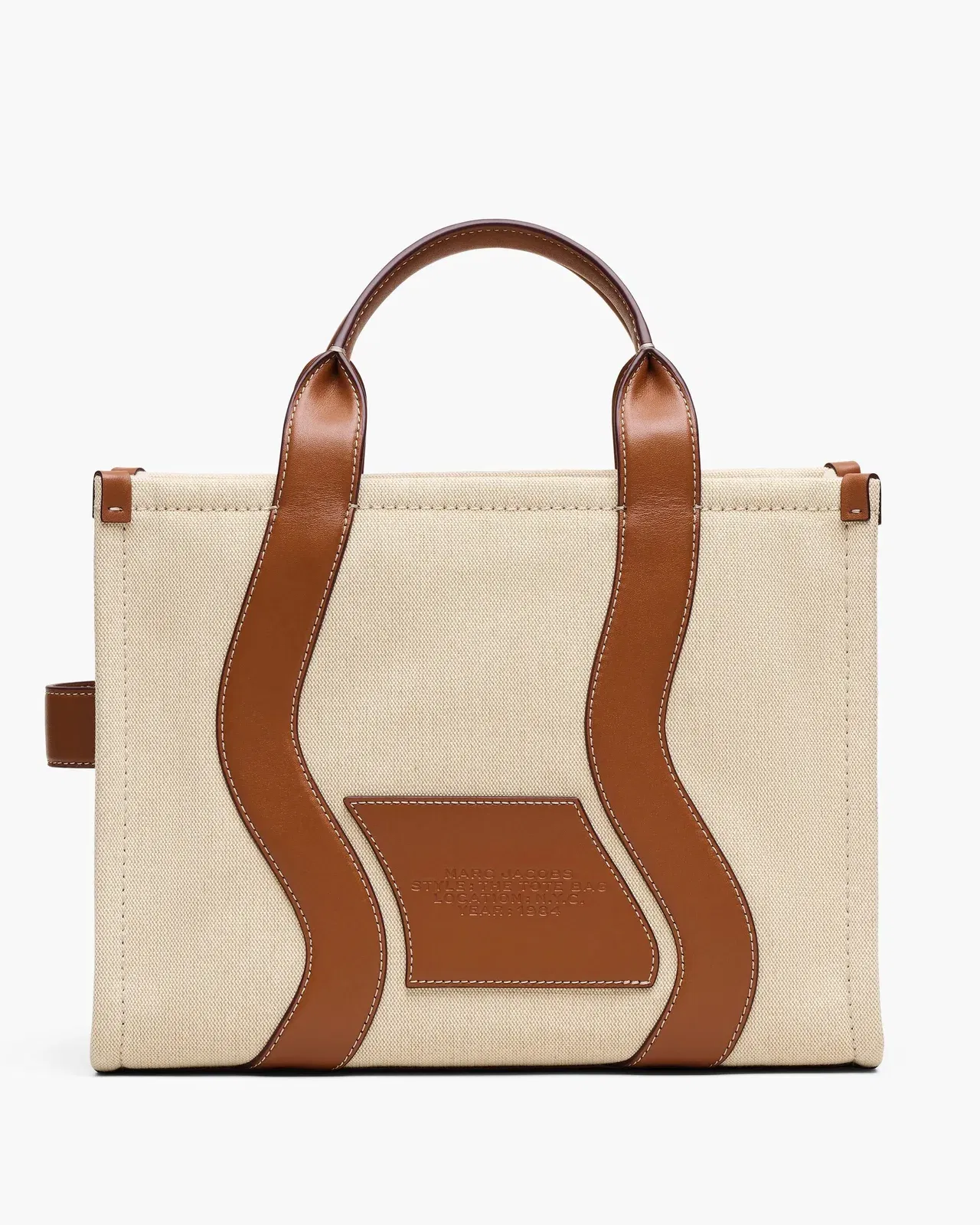 The Wavy Canvas Medium Tote Bag