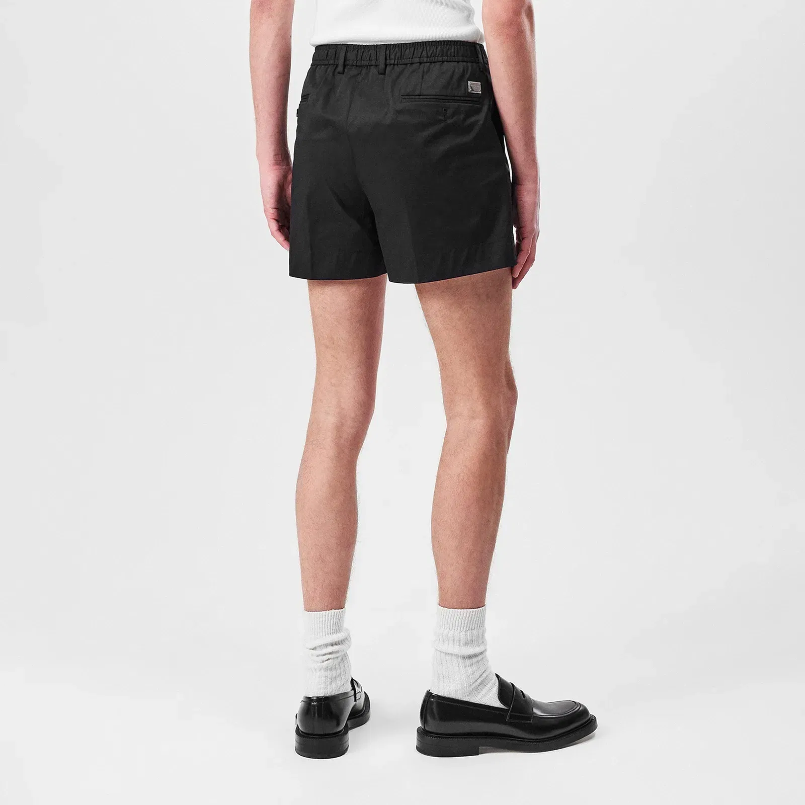 Pleated Tailored Shorts