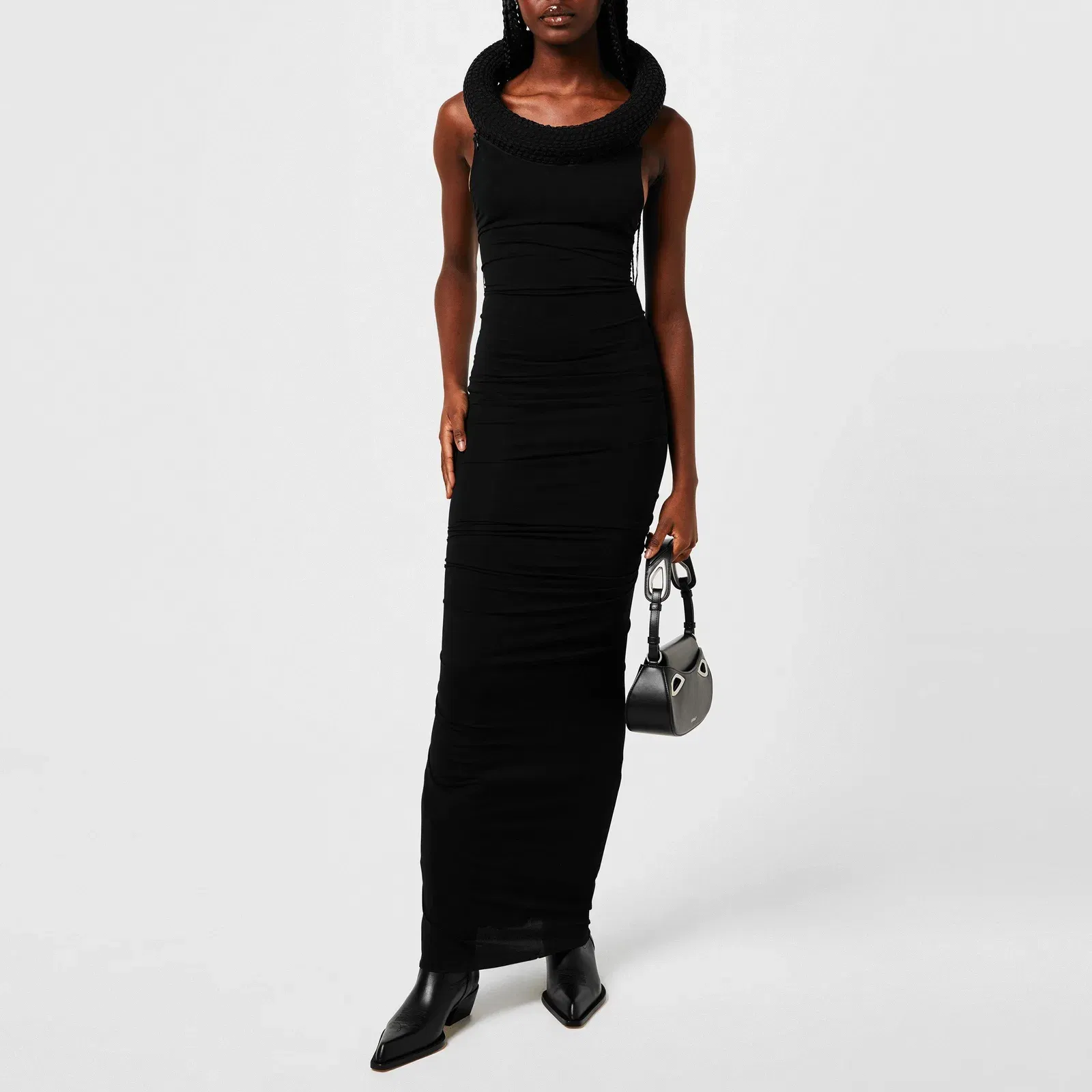 VI Tube Viscose Sleeveless Maxi Dress