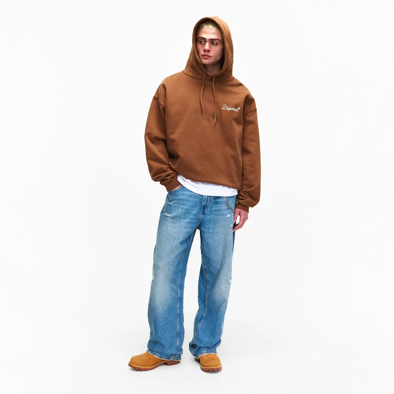DSQ Signature Pull Over Hoodie