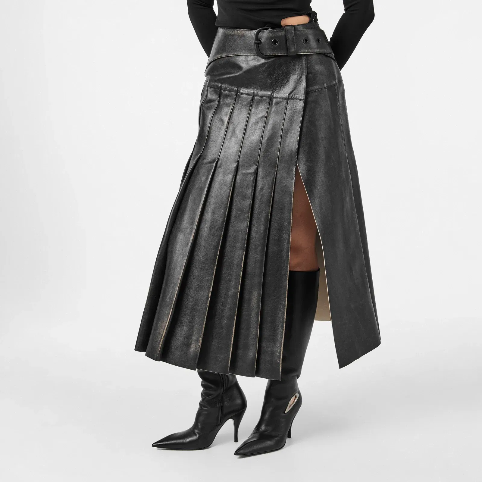 Leather Shorts