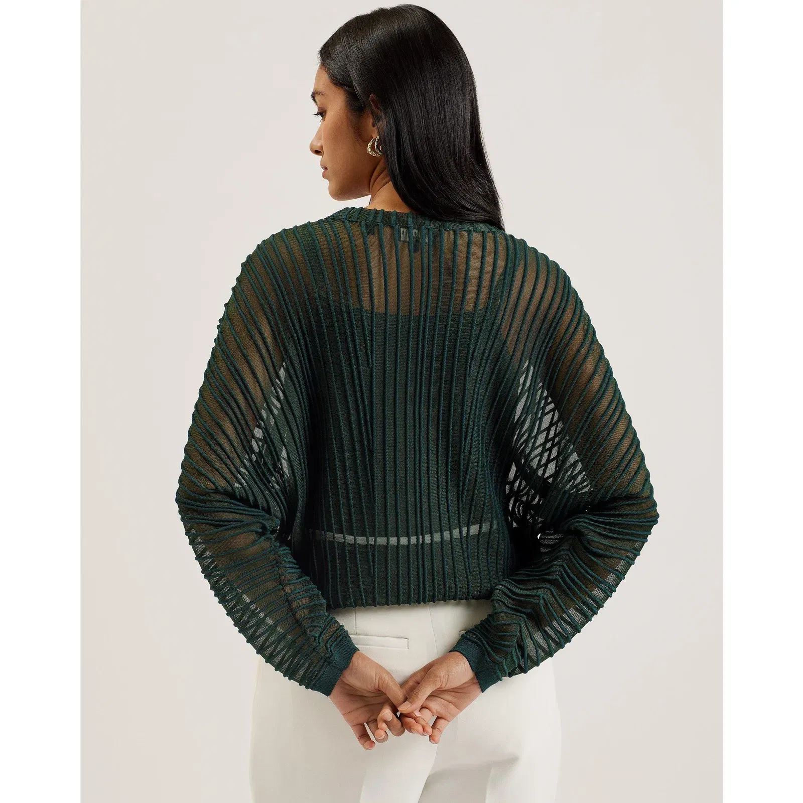 Striped Knitted Top