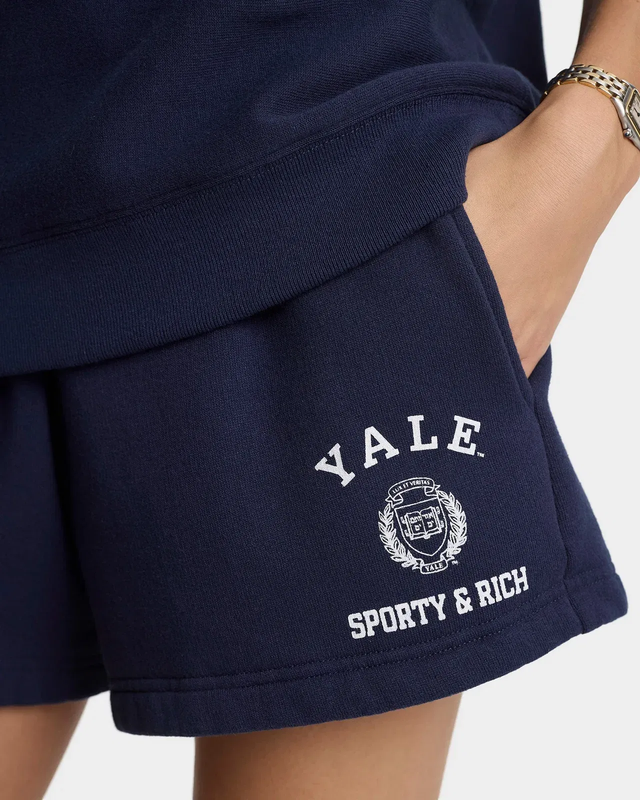 Veritas Soft Disco Short - Navy/White