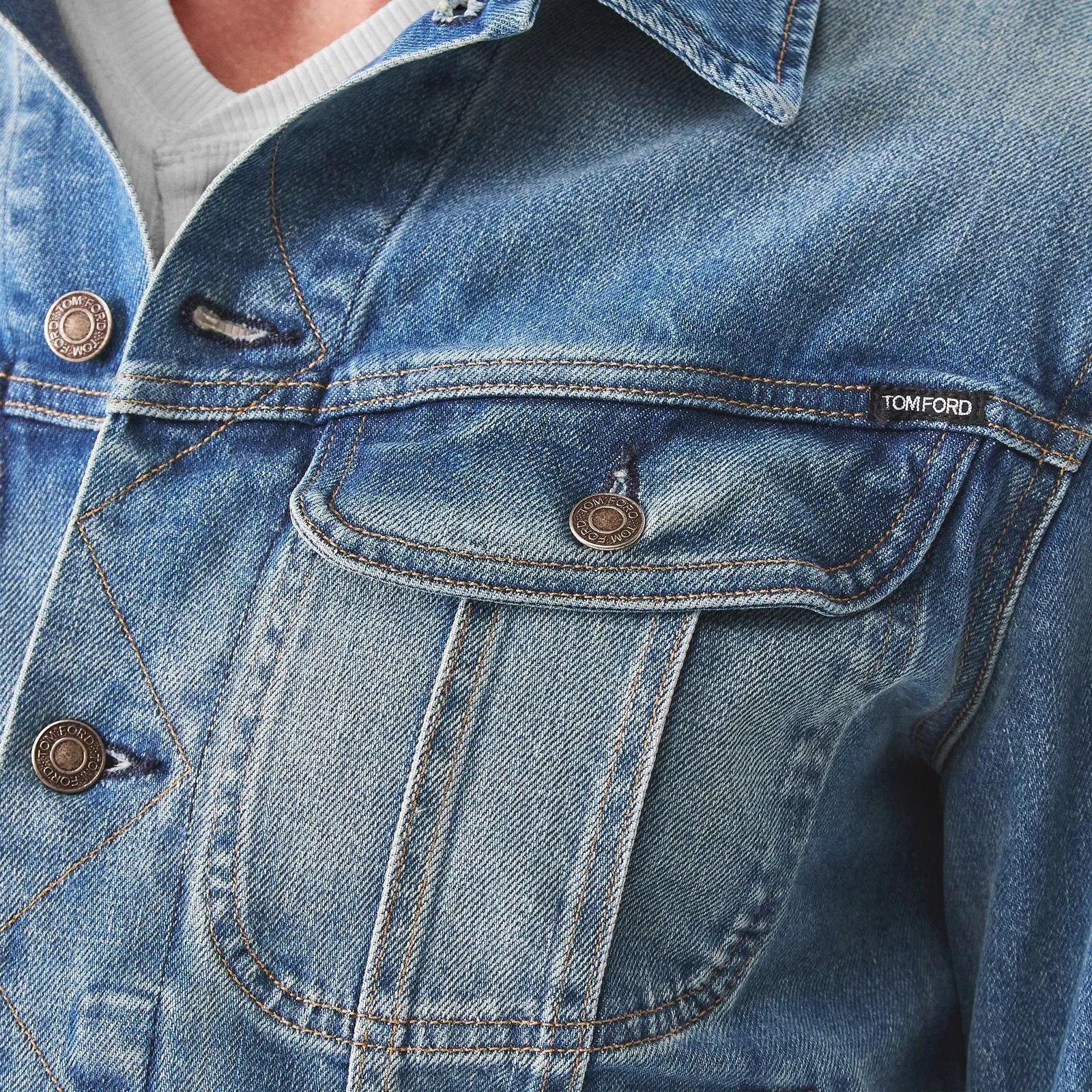 Icon Tailored Fit Denim Jacket