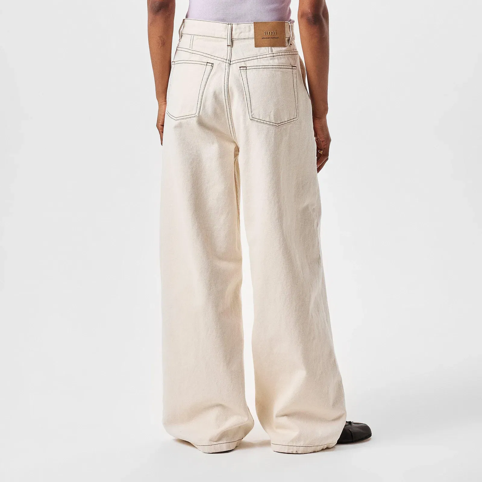 High Rise Wide Leg Trousers