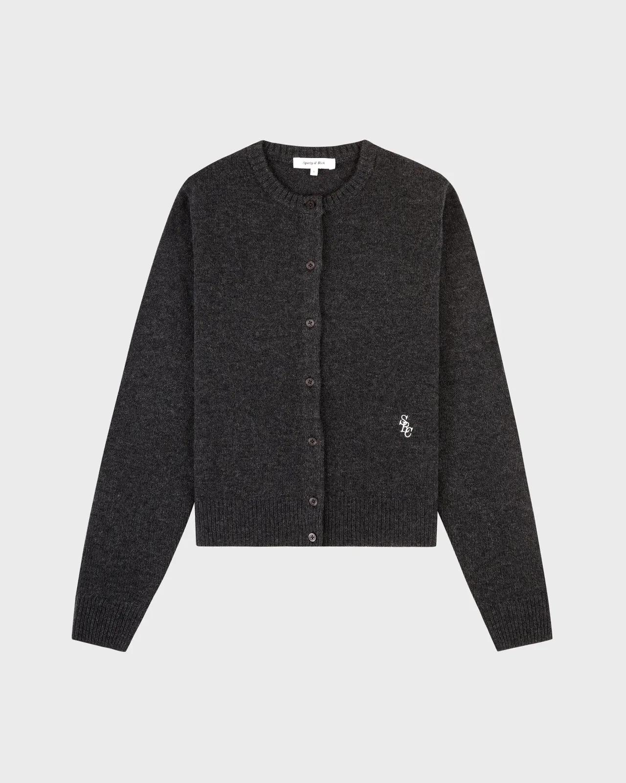 SRC Cashmere Cardigan - Dark Grey