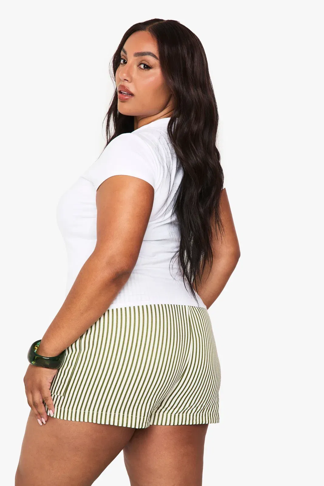 Plus Coconut Fitted T-Shirt