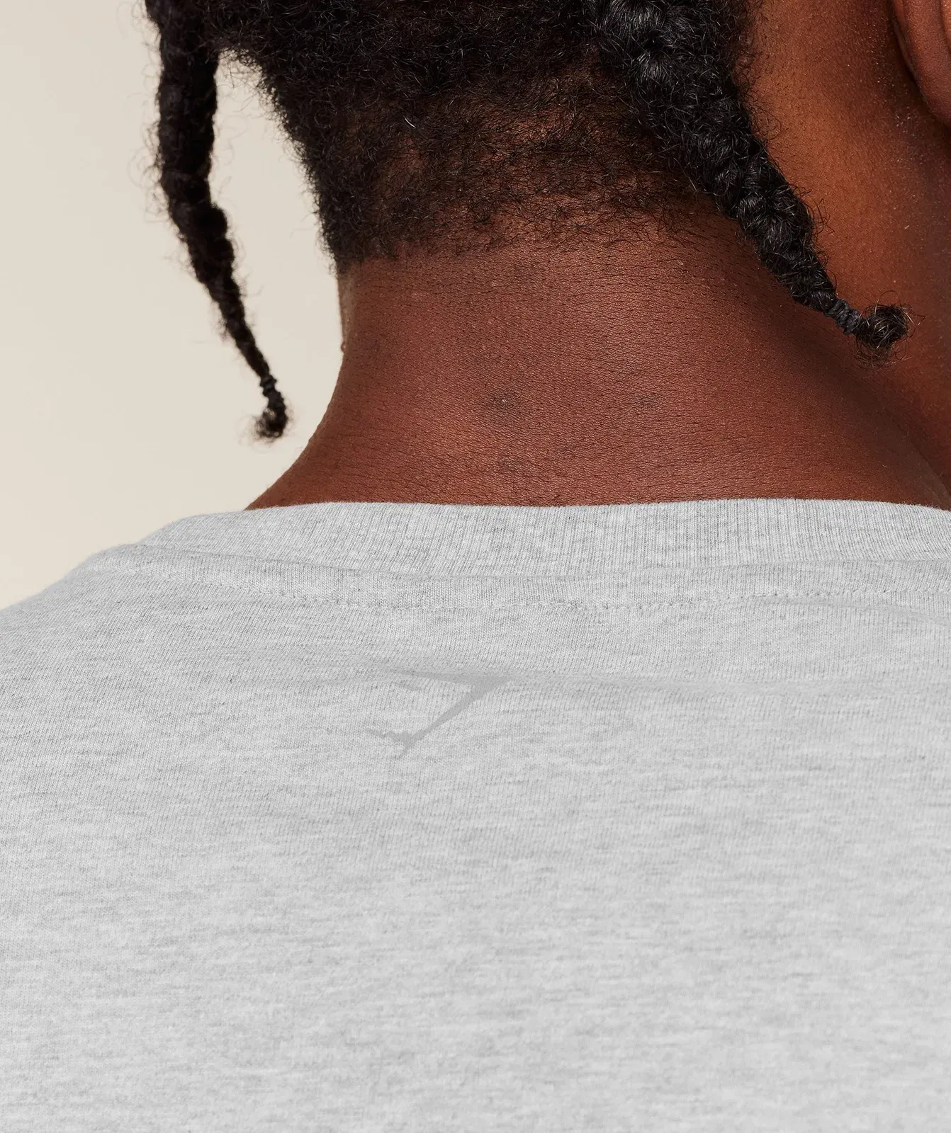 Gymshark Olde English T-Shirt - Bros Soft Grey Marl