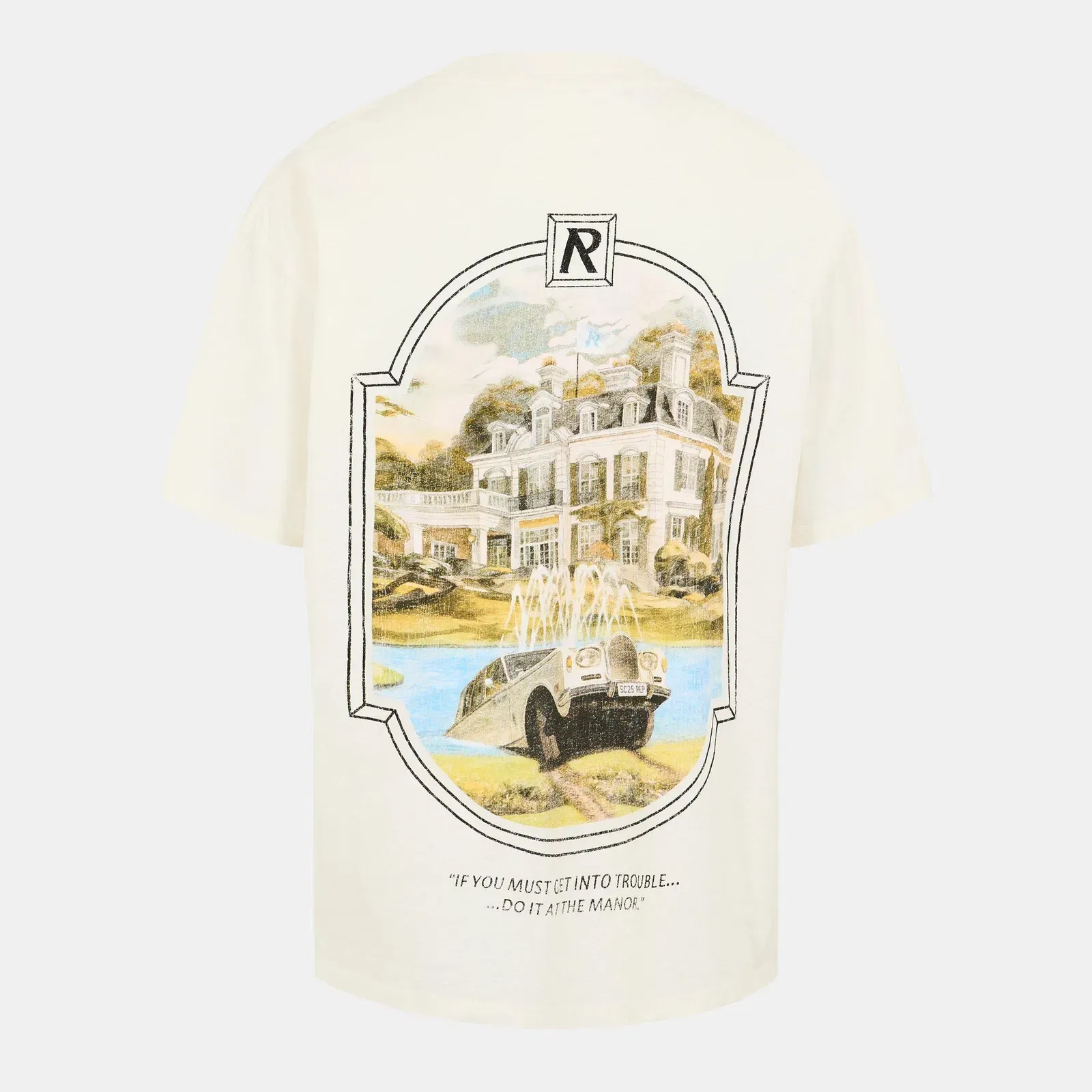 Revere Manor Cotton Hemp Short Sleeve Oversized T-Shirt
