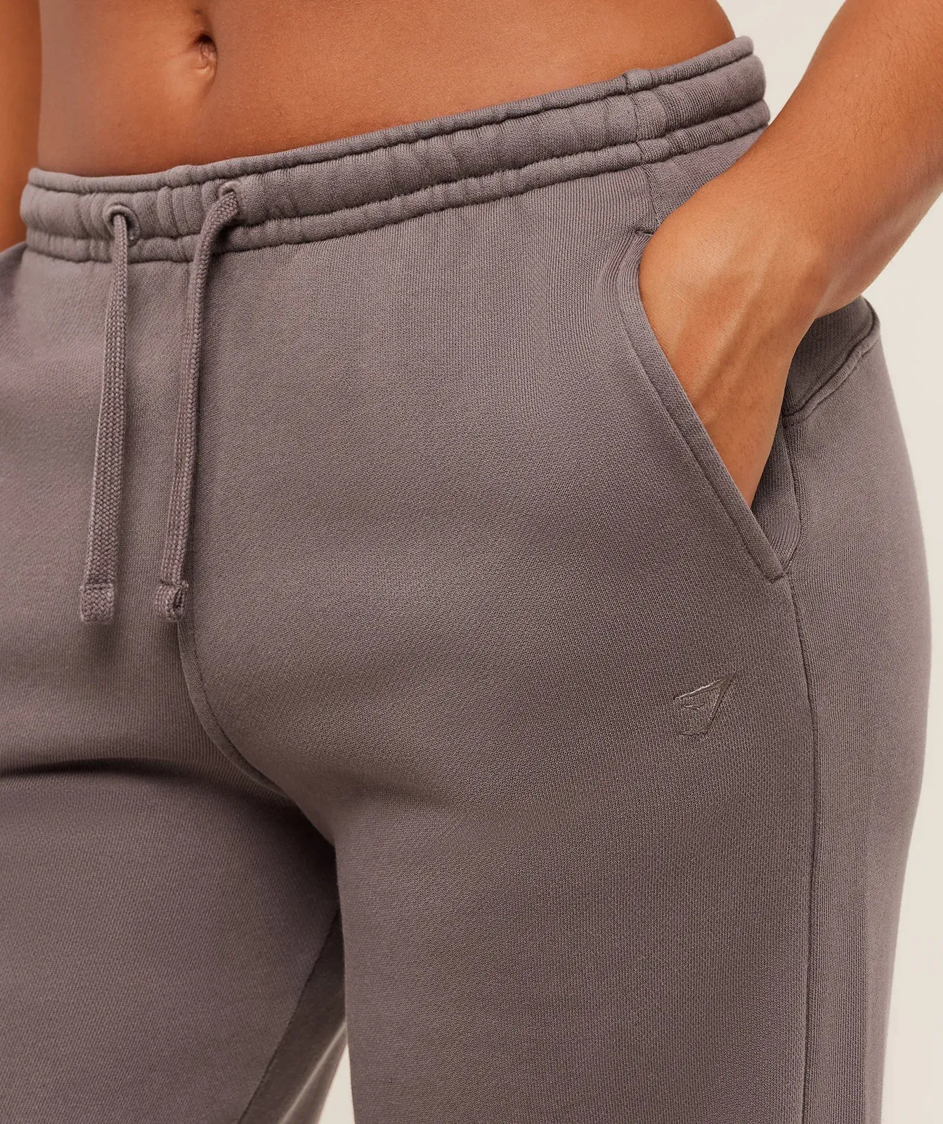 Gymshark Pump Straight Leg Pant - GS Cool Brown/WASH