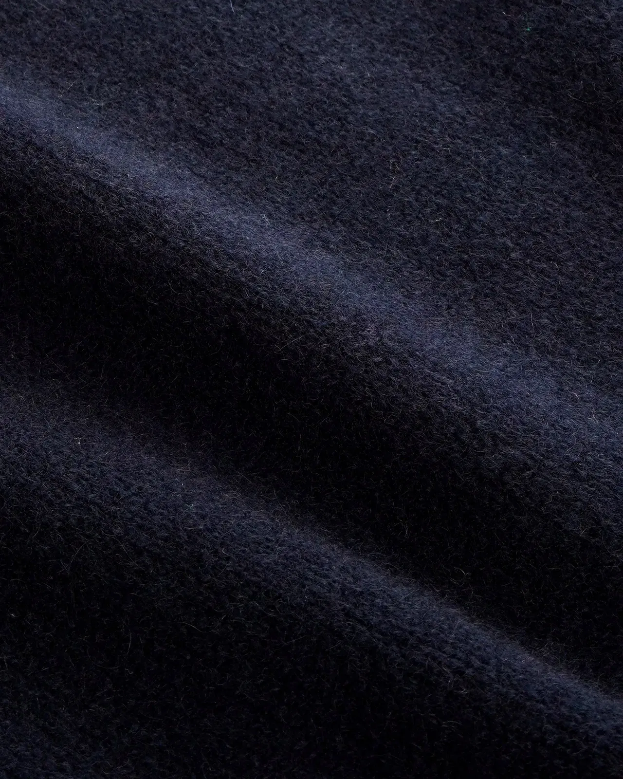 SRC Cashmere Zip Hoodie - Navy/White
