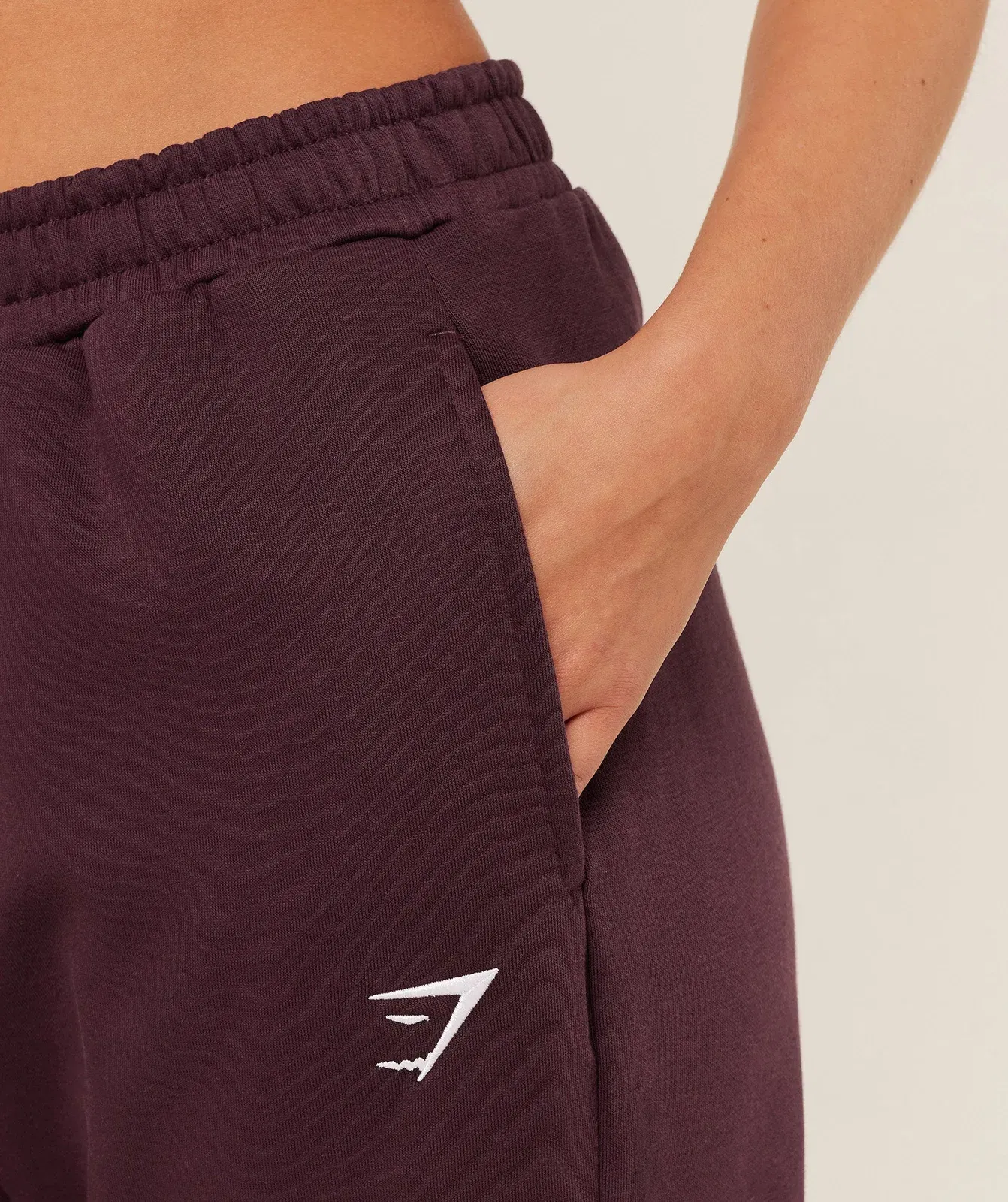 Gymshark Training Fleece Straight Leg Jogger - GS Cherry Purple