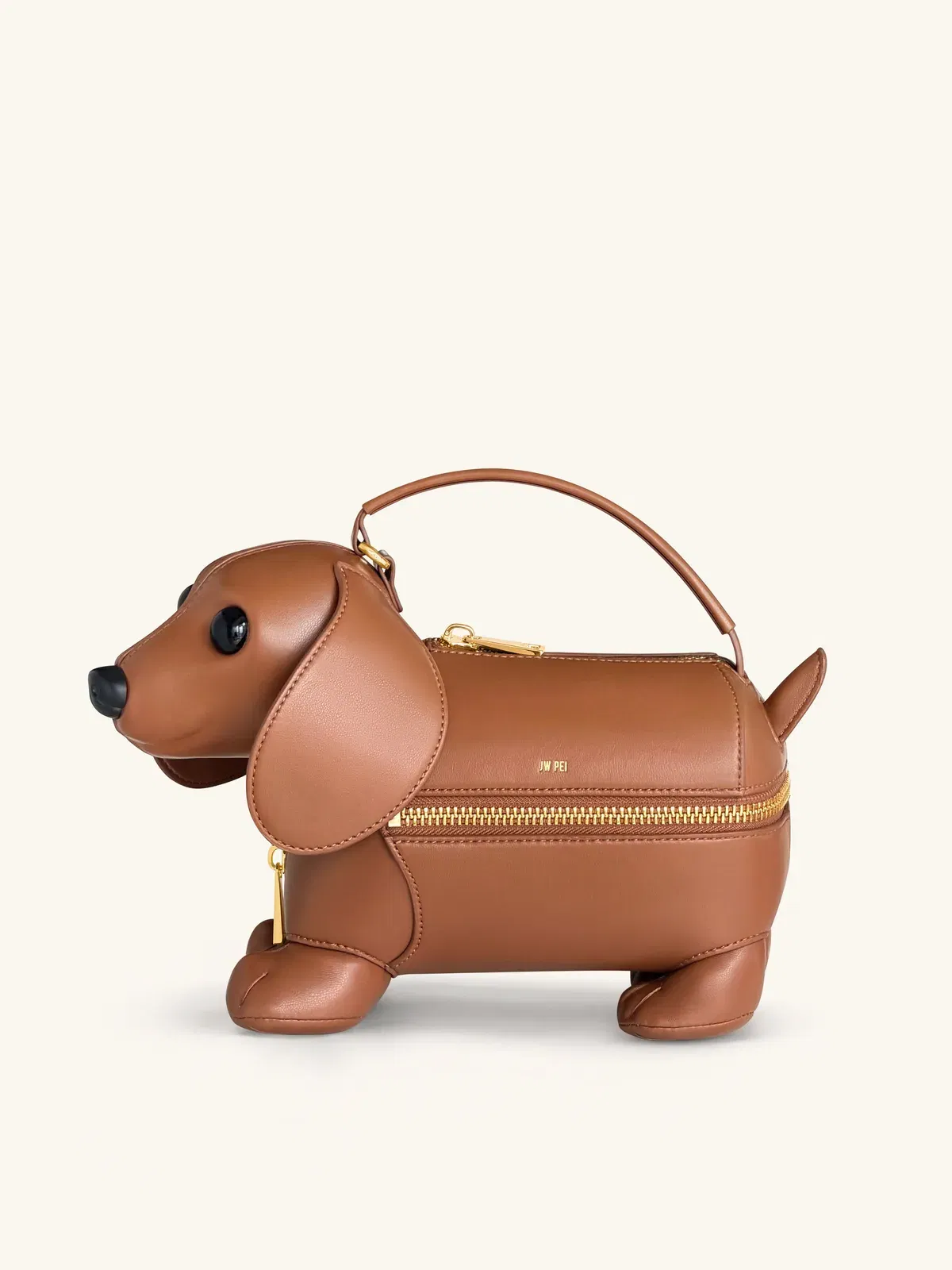 Emilia Dog-Shaped Bag - Brown
