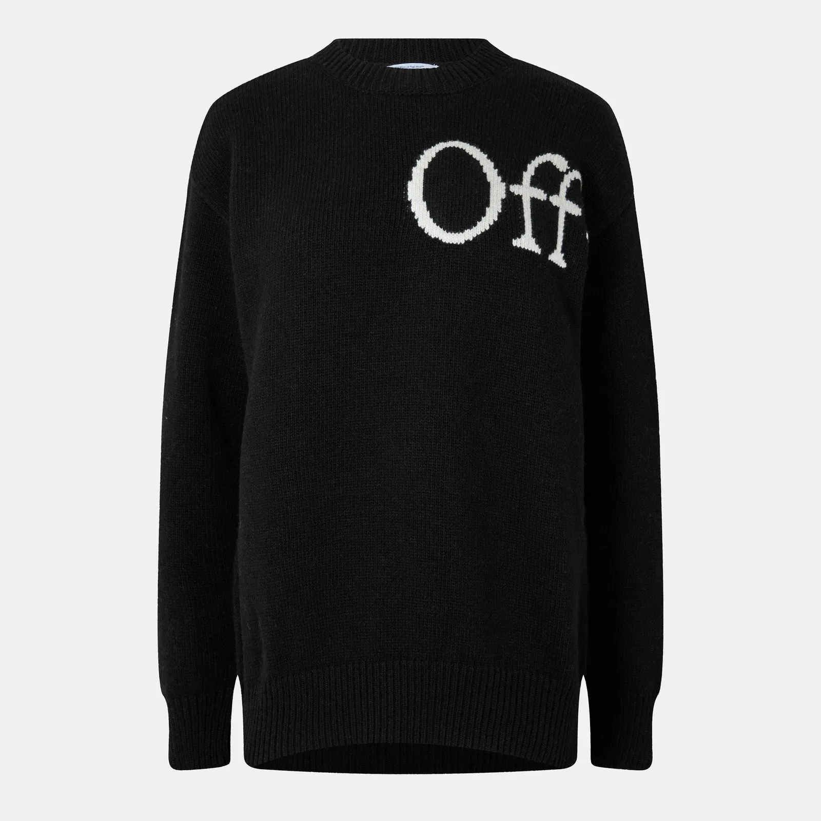 Logo Relaxed Fit Crew Neck Jumper