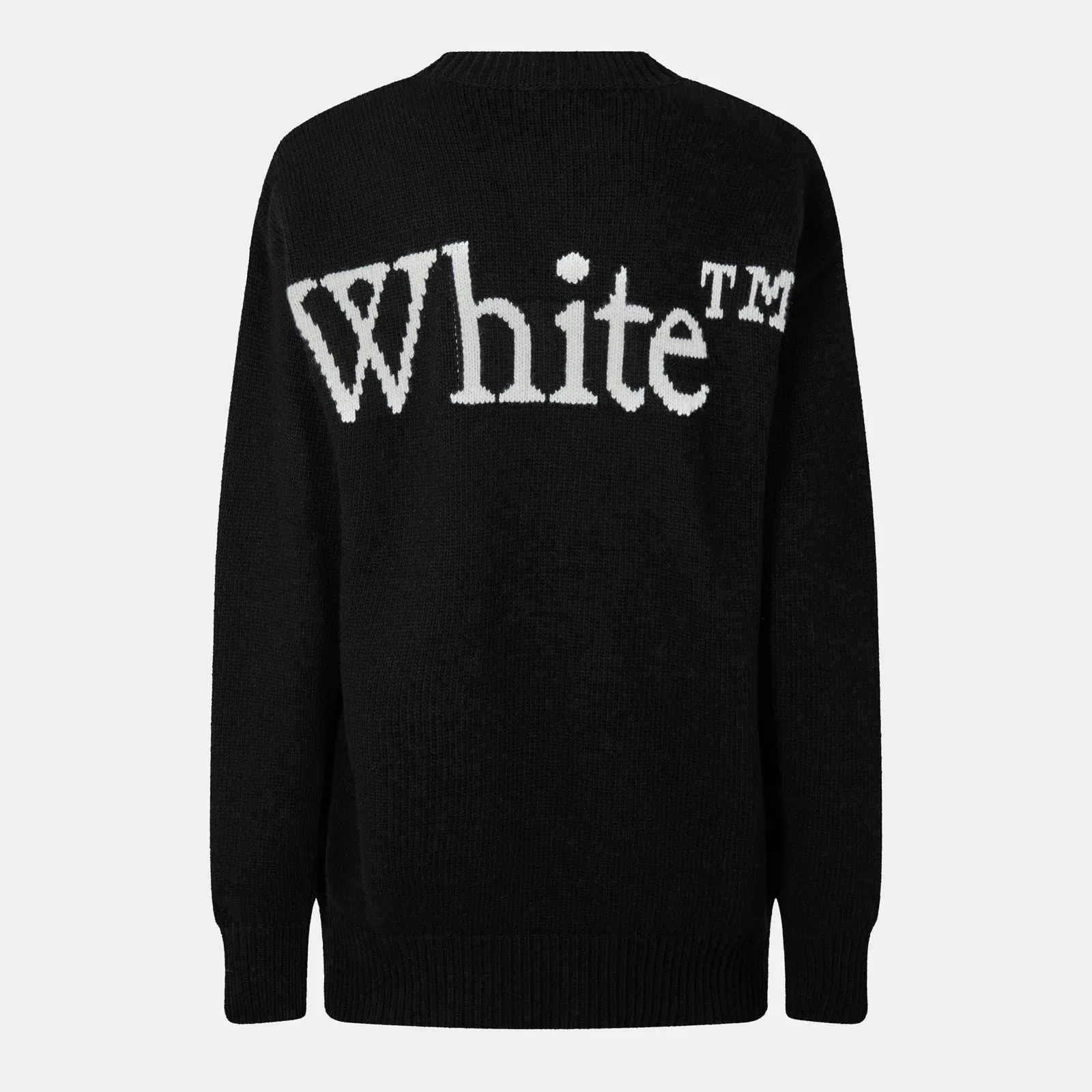 Logo Relaxed Fit Crew Neck Jumper