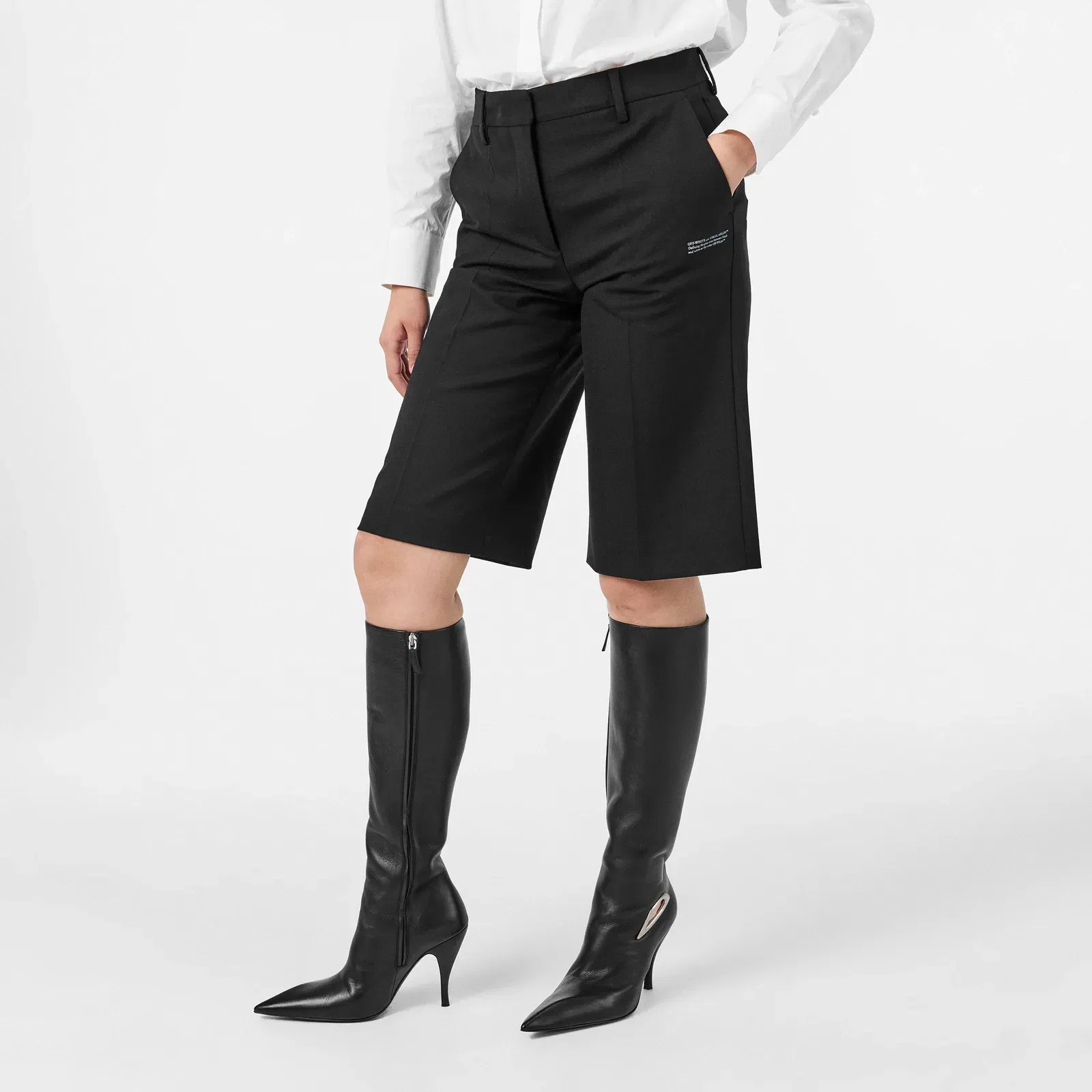 Textured Relaxed Fit Knitted Trousers