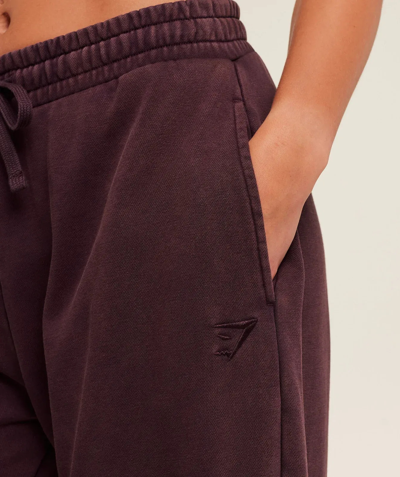 Gymshark Power Washed Joggers - Cherry Purple/Acid Wash