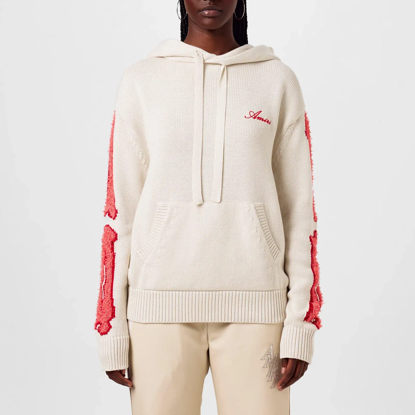 Bones Knitted Hoodie