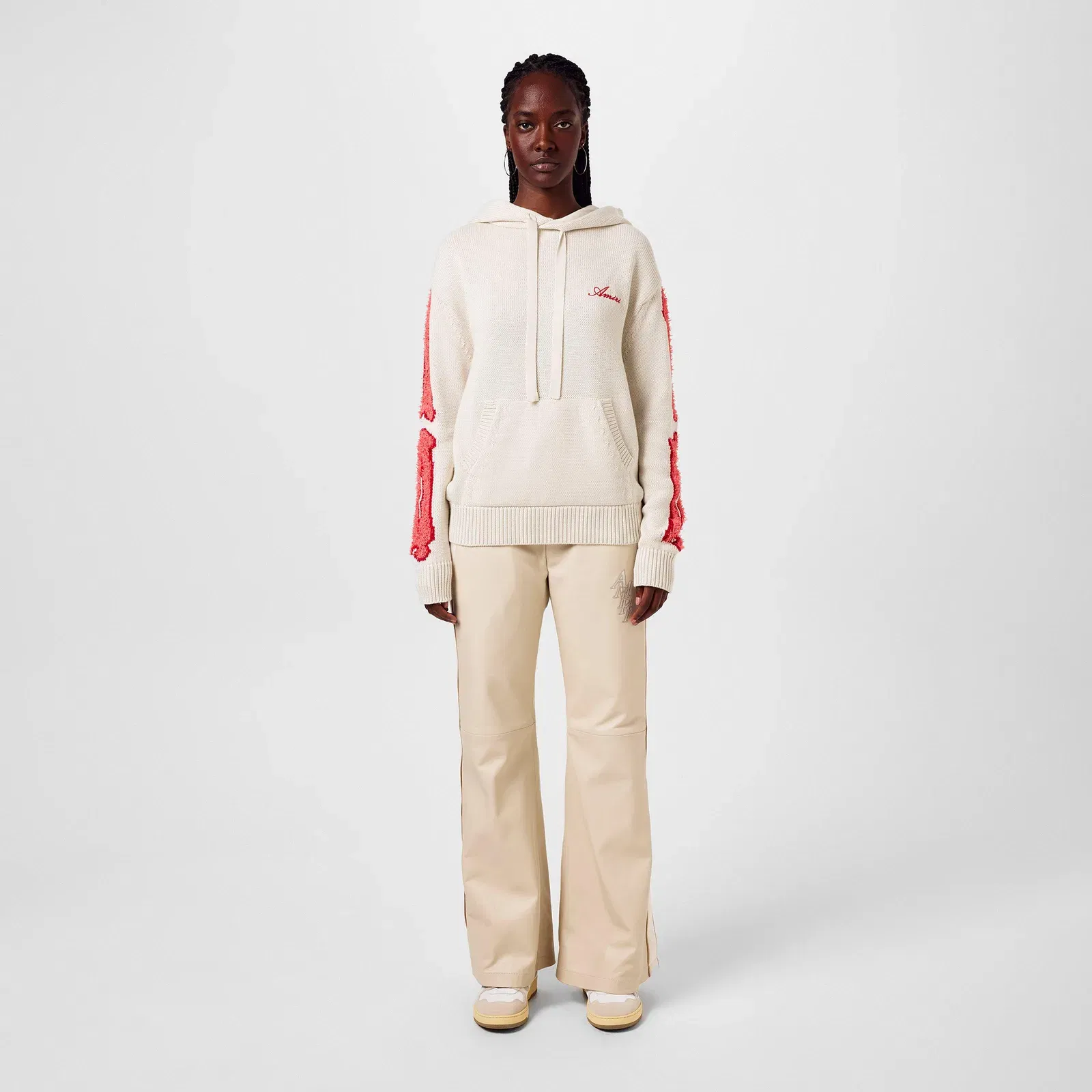 Bones Knitted Hoodie