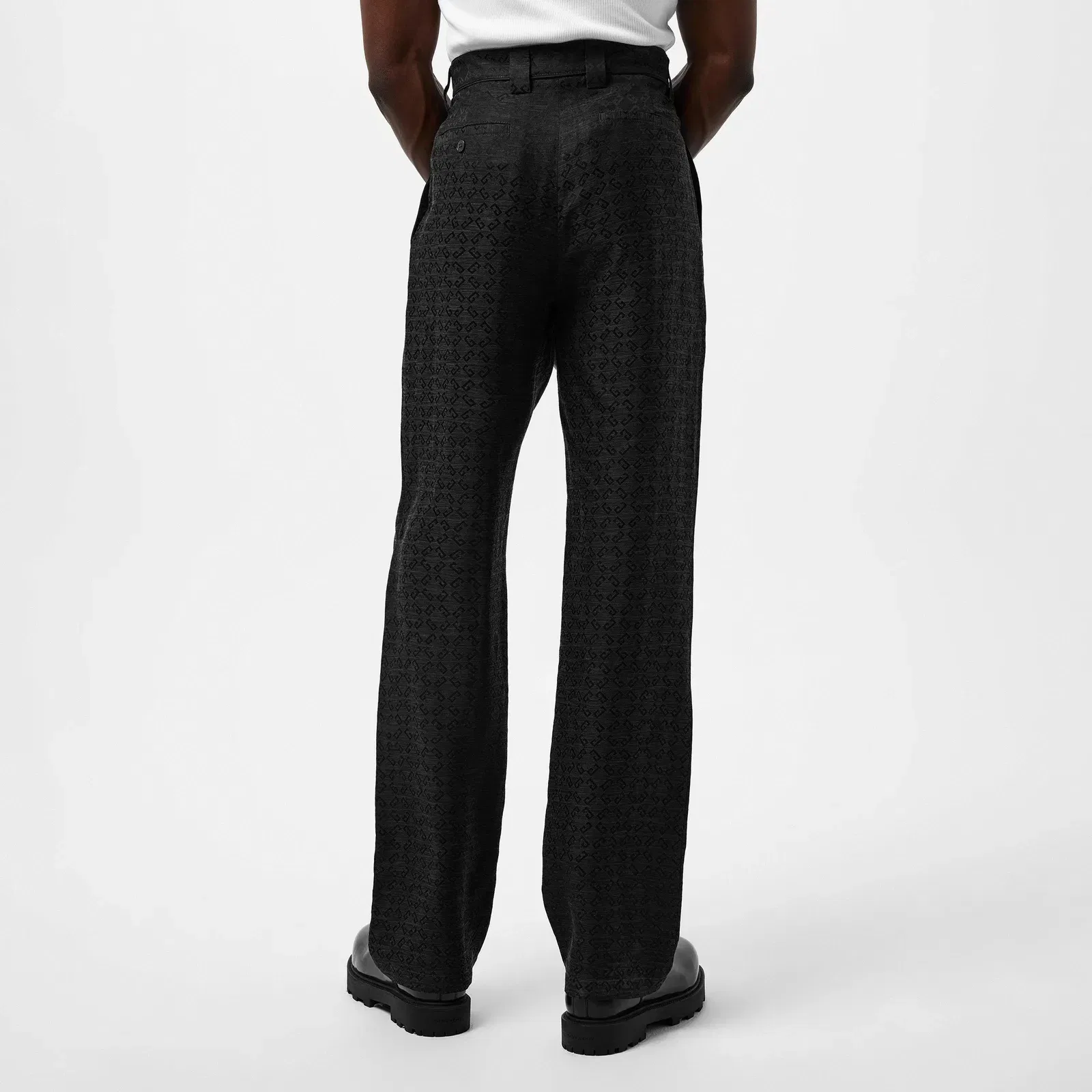 Monogram Jacquard Trousers