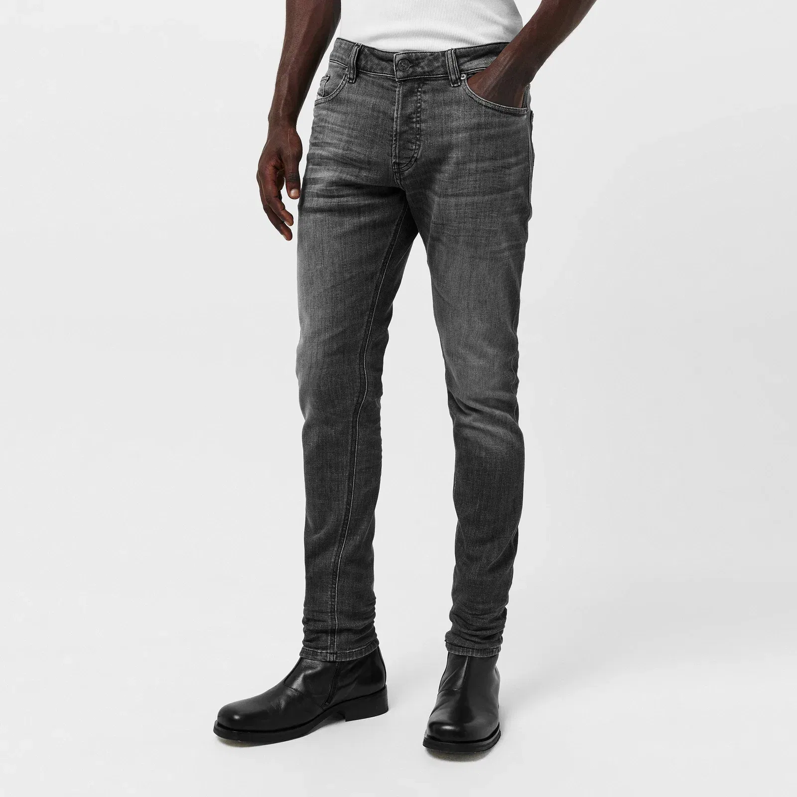 D Luster Slim Jeans