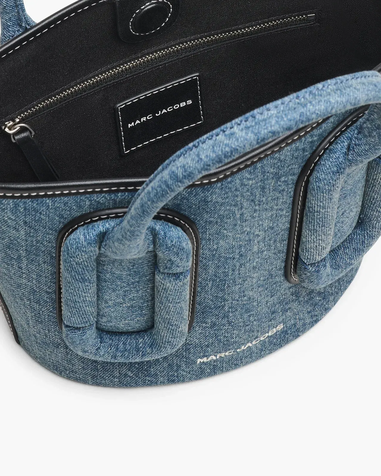 Babe Small Tote In Denim
