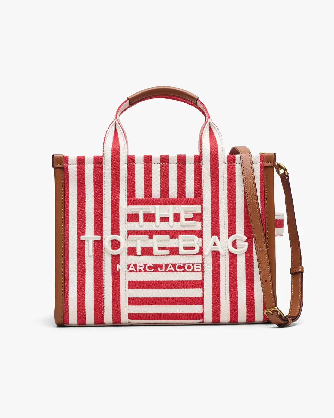 The Stripe Canvas Medium Tote Bag