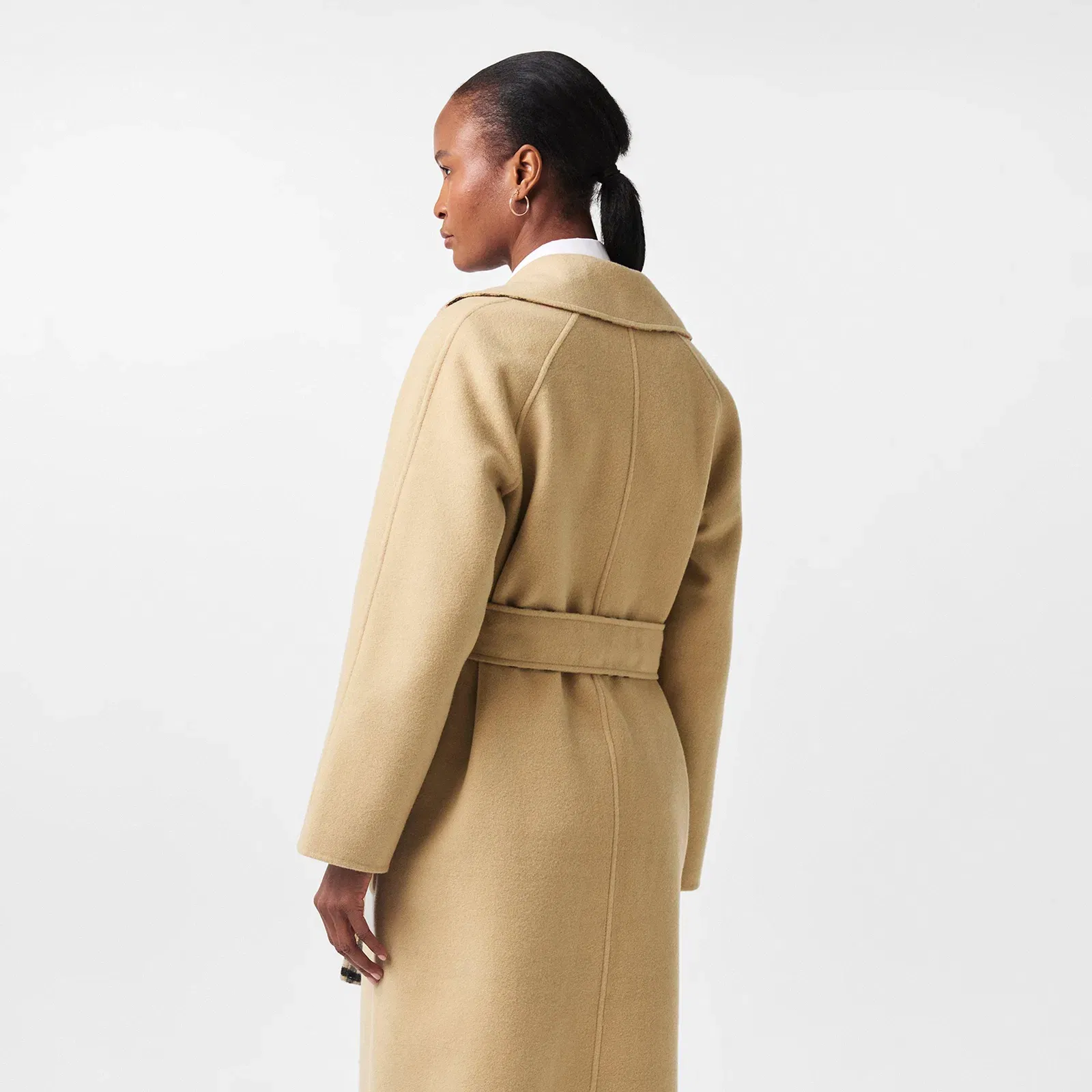 Reversible Cashmere Trench Overcoat