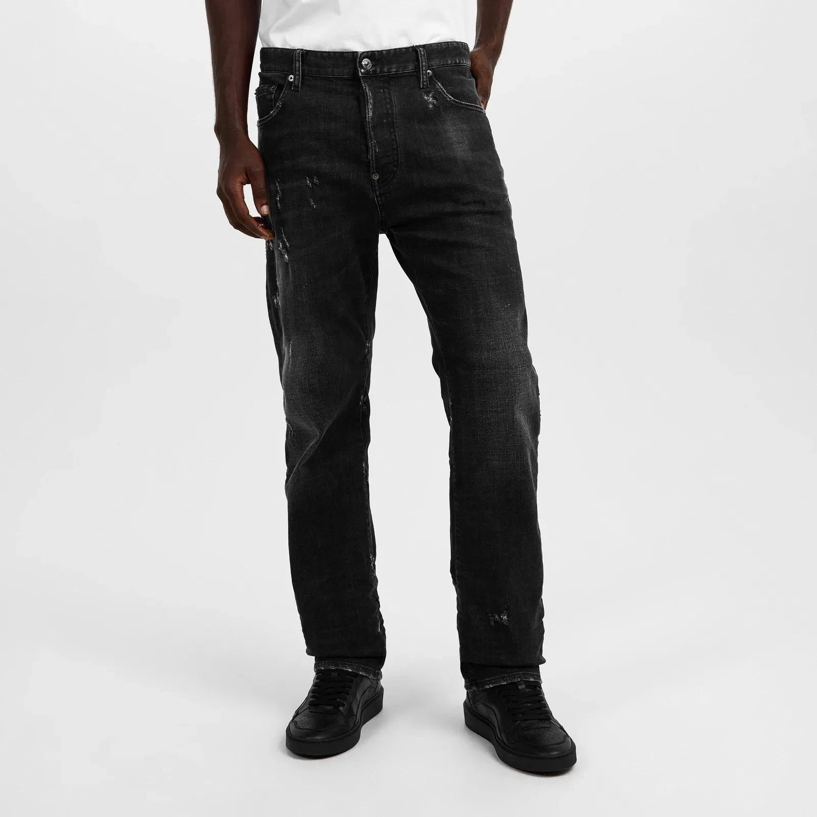 Straight Leg Jeans