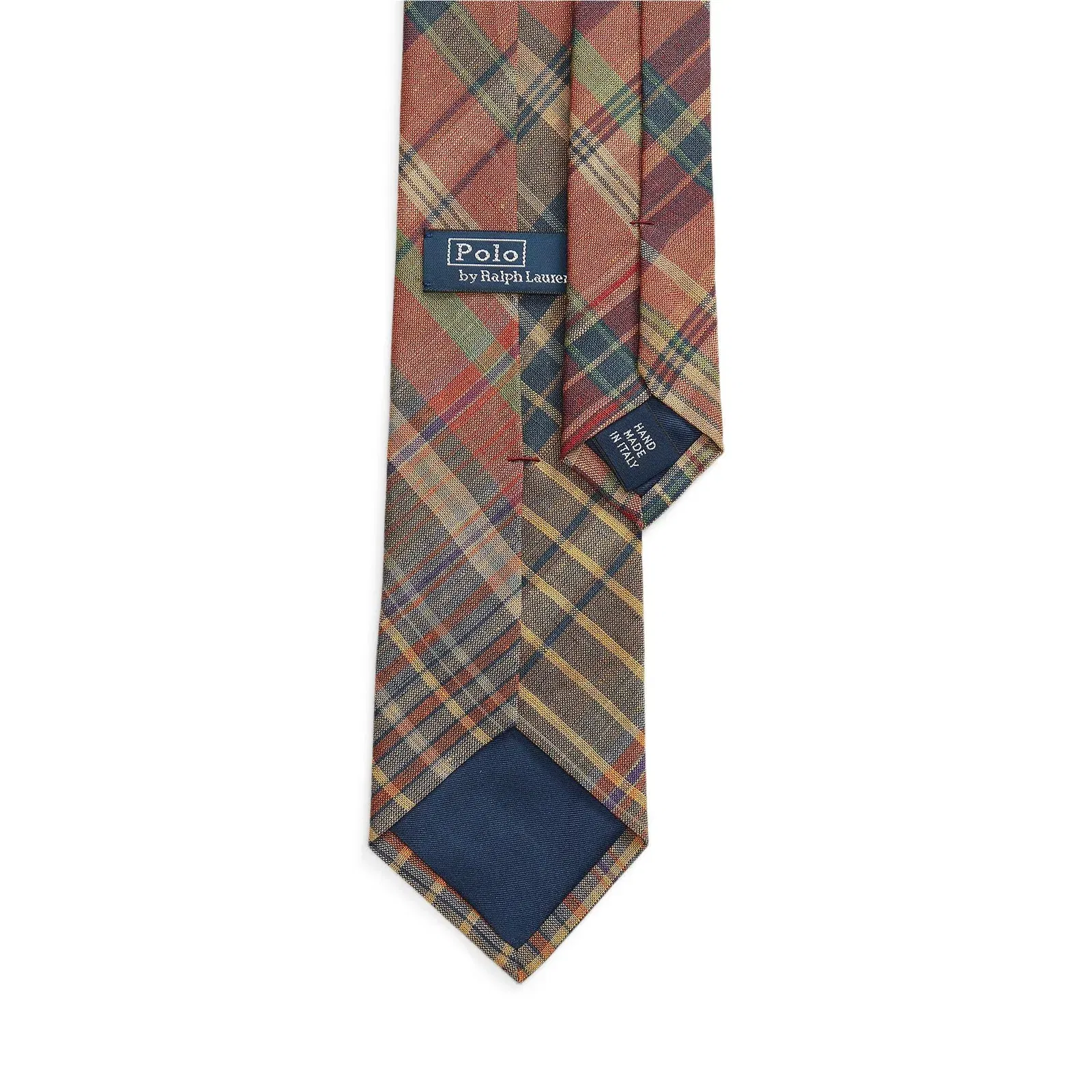 Linen Plaid Tie