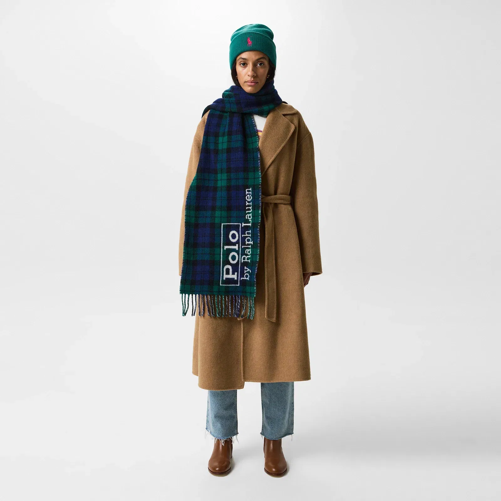 Knitted Tarten Scarf