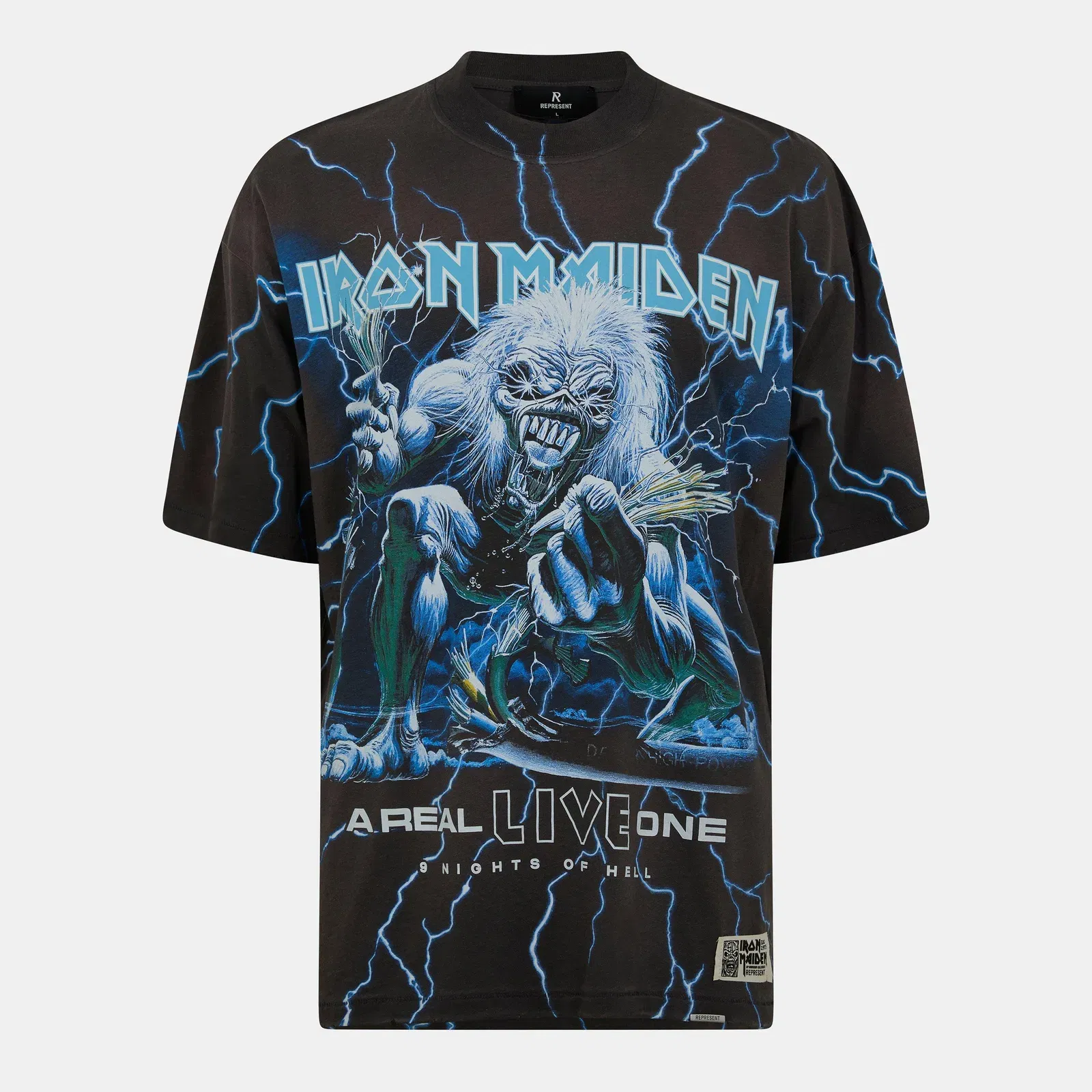 Rep Live One T-Shirt, Bold Fashion Metal Fusion
