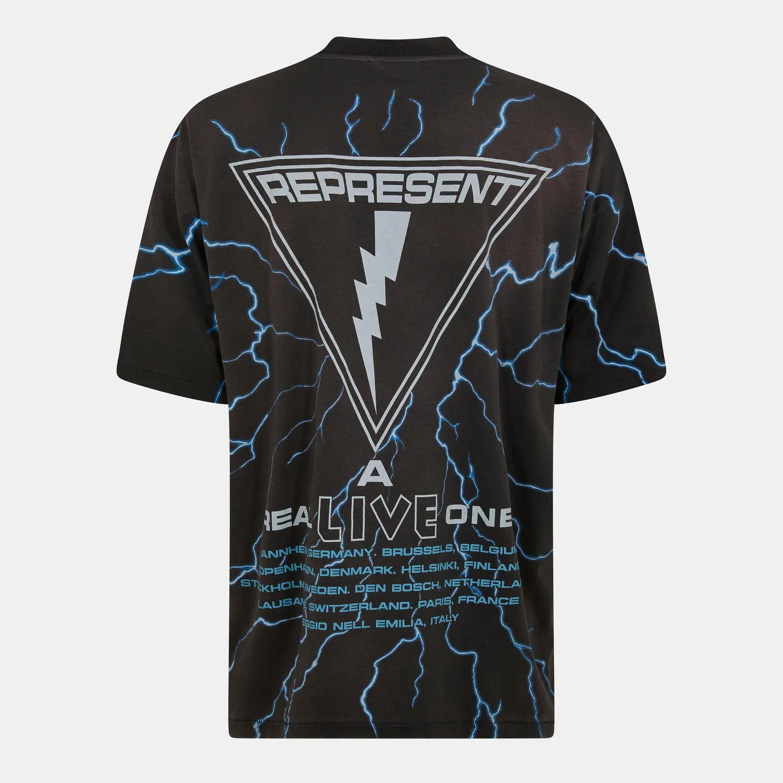 Rep Live One T-Shirt, Bold Fashion Metal Fusion