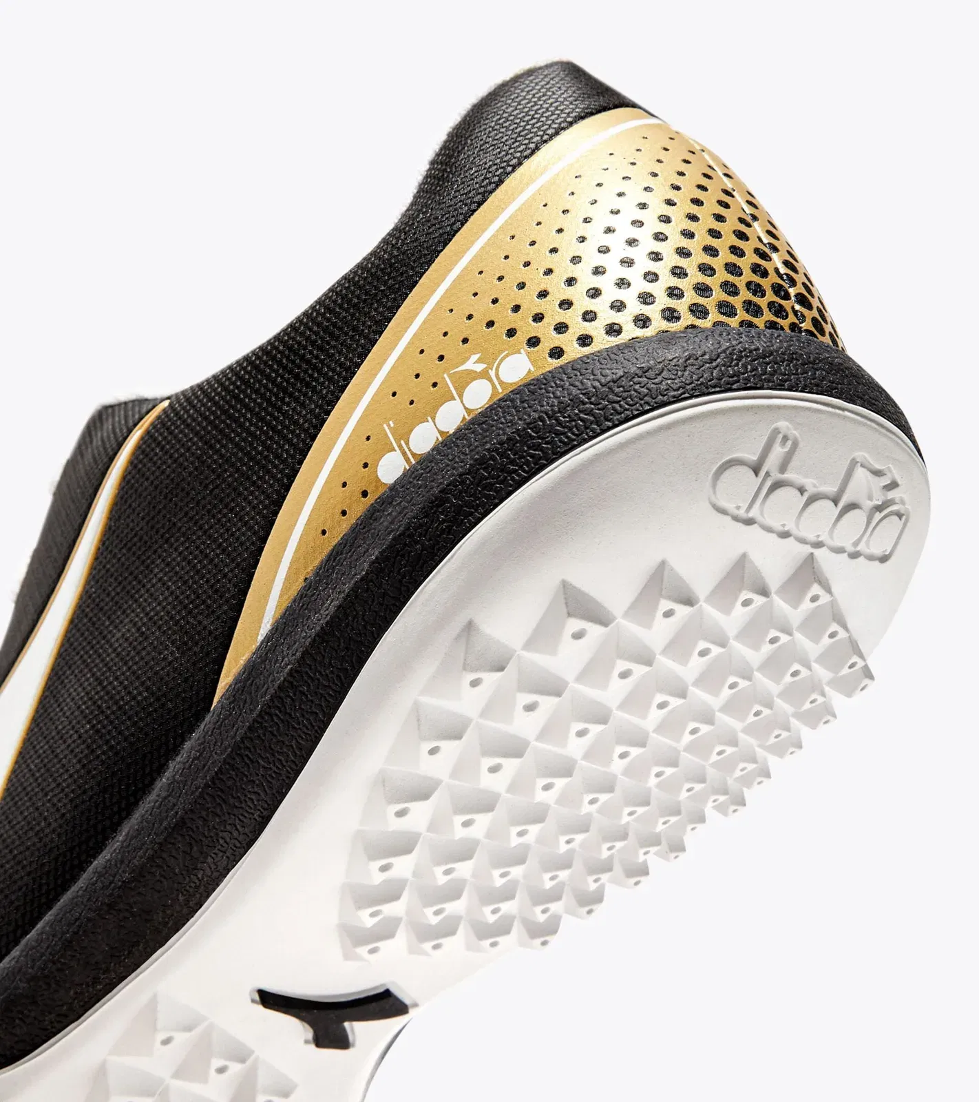 Diadora Pichichi 7 Tfr Black/White/Gold