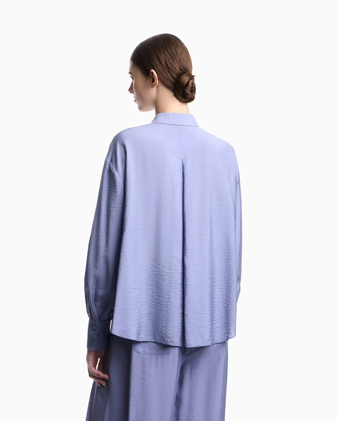Emporio Armani Technical rayon shirt