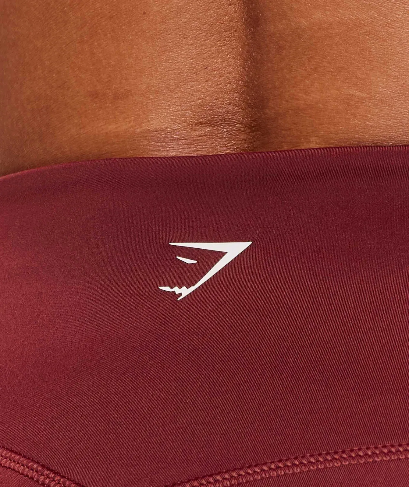 Women's Gymshark Piping Leggings Sets Red
