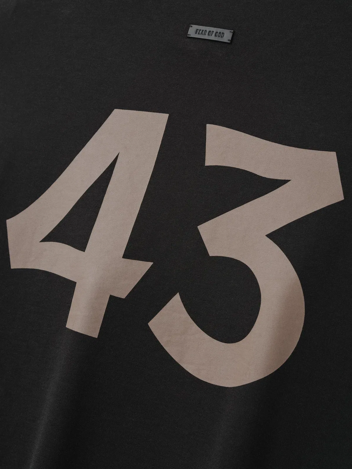 Essentials Cotton Rayon 43 T-Shirt Black