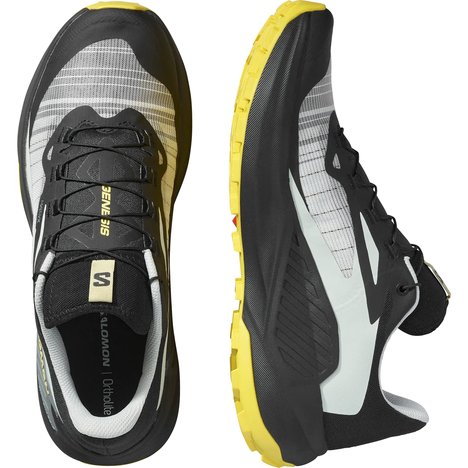 Salomon Genesis Trail Running Shoes Black