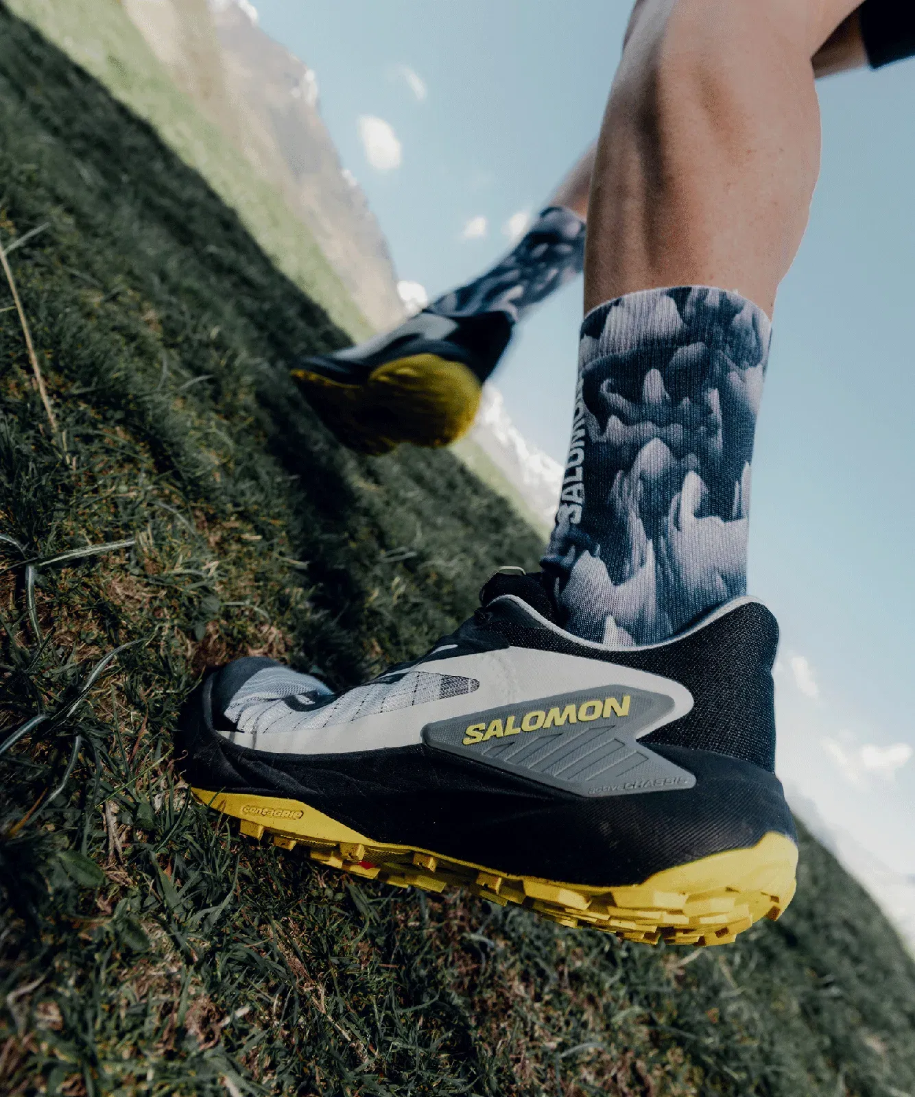 Salomon Genesis Trail Running Shoes Black
