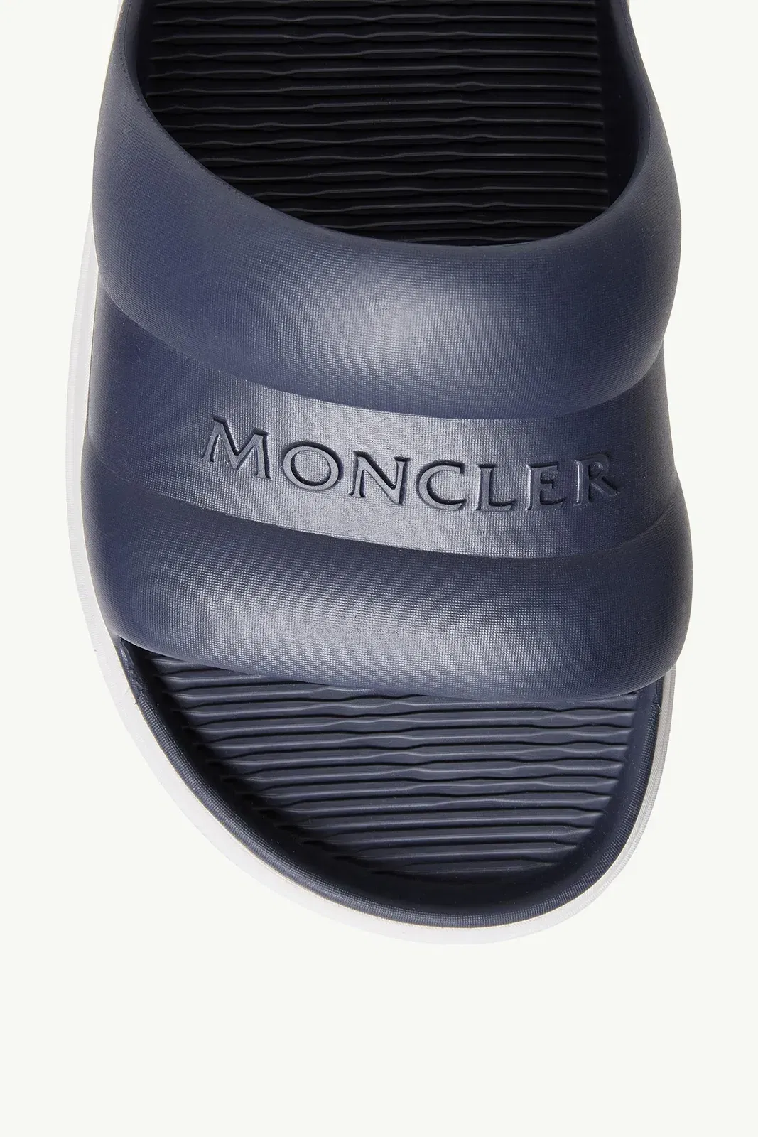 Moncler Moncler Altive Slides Navy Blue