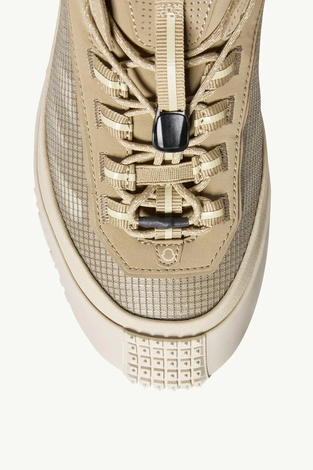 Moncler Trailgrip LP Suede & Nubuck Sneaker Beige