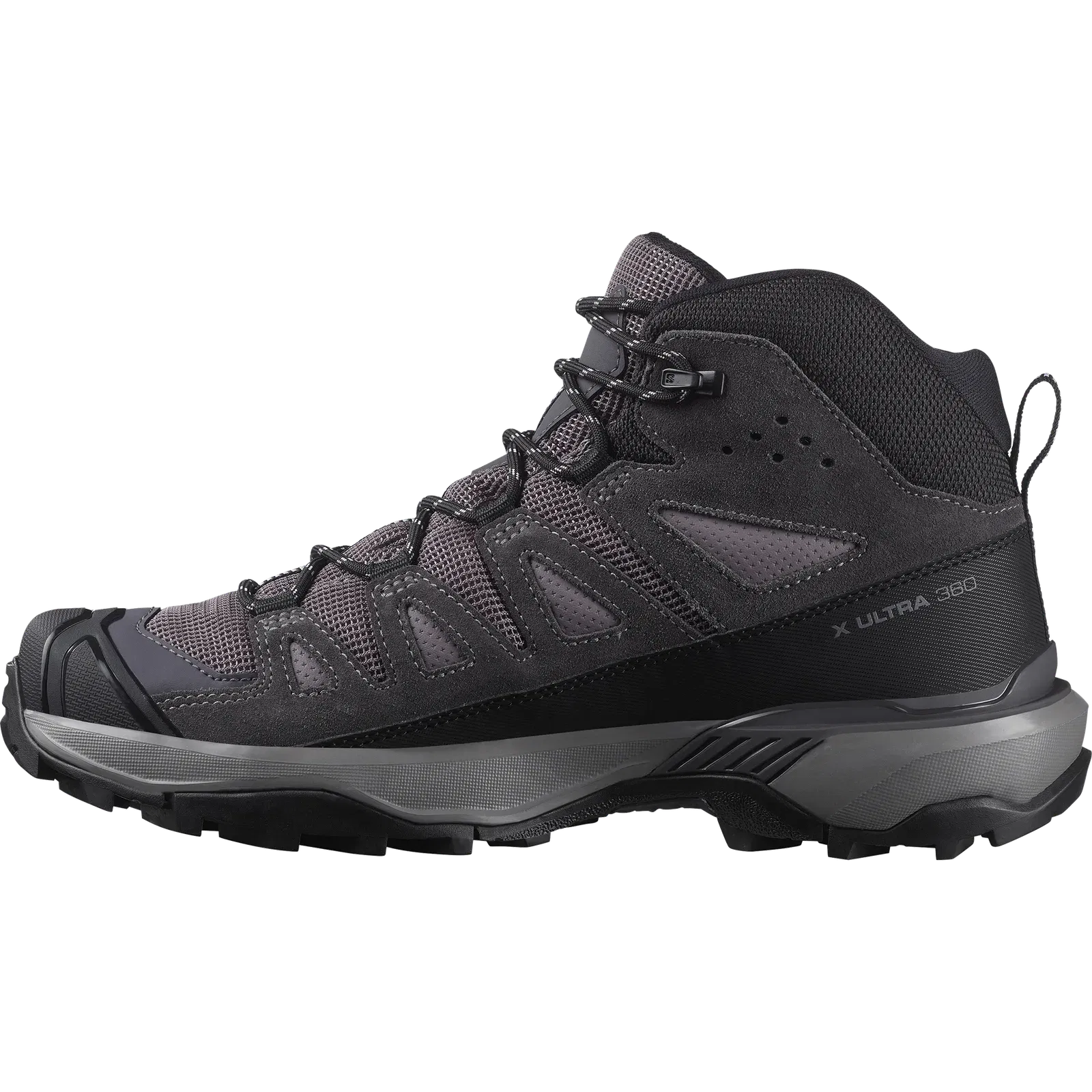 Salomon X Ultra 360 Leather Mid Gore-Tex Hiking & Backpacking Shoes Womens Shark