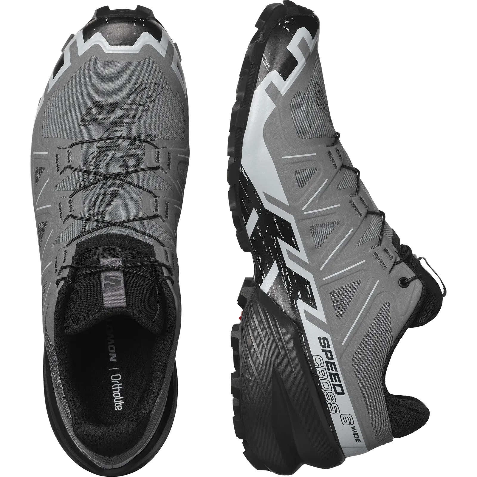 Salomon Speedcross 6 Wide Trail Running Shoes Quiet Shade
