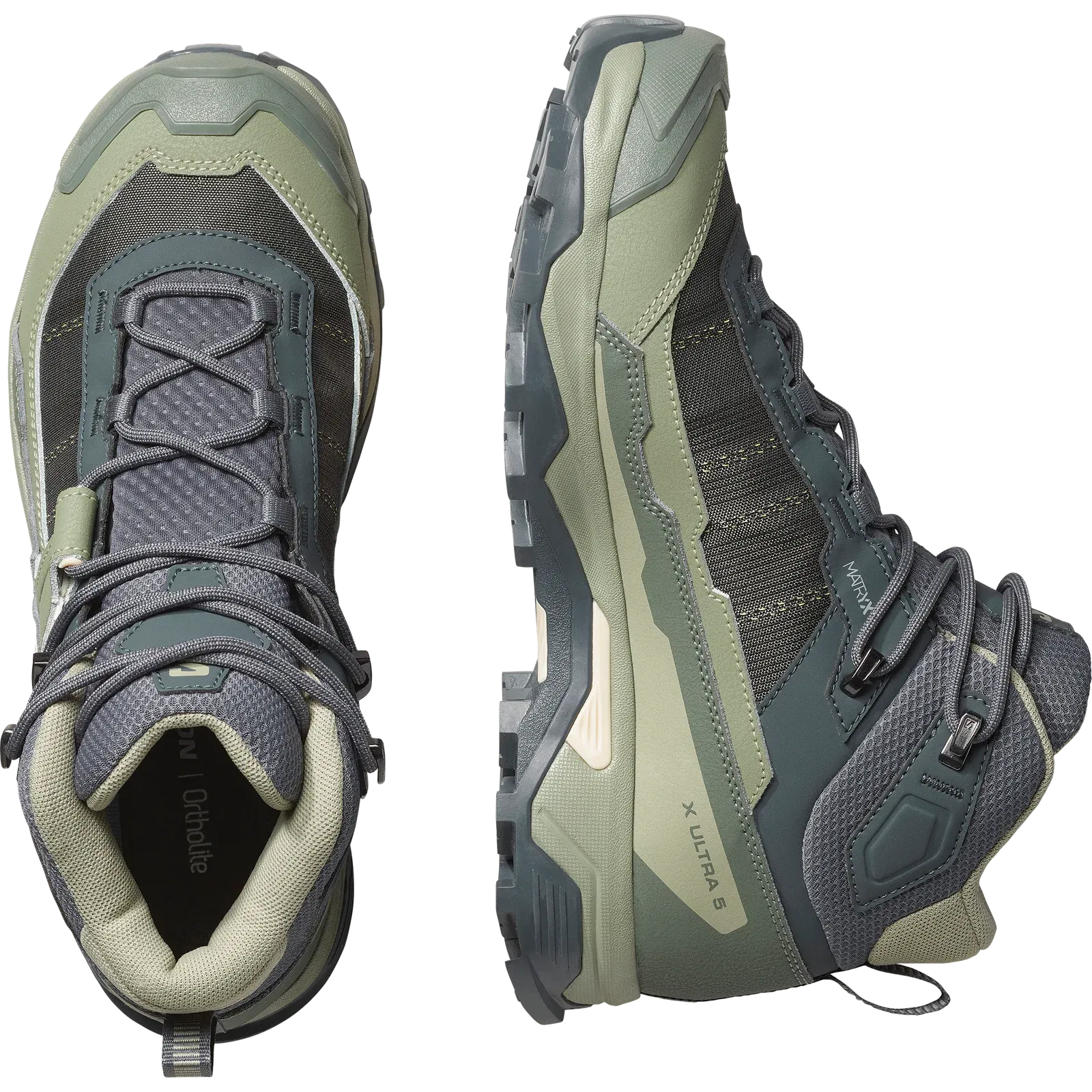 Salomon X Ultra 5 Mid Gore-Tex Hiking & Backpacking Shoes Womens Turbulence