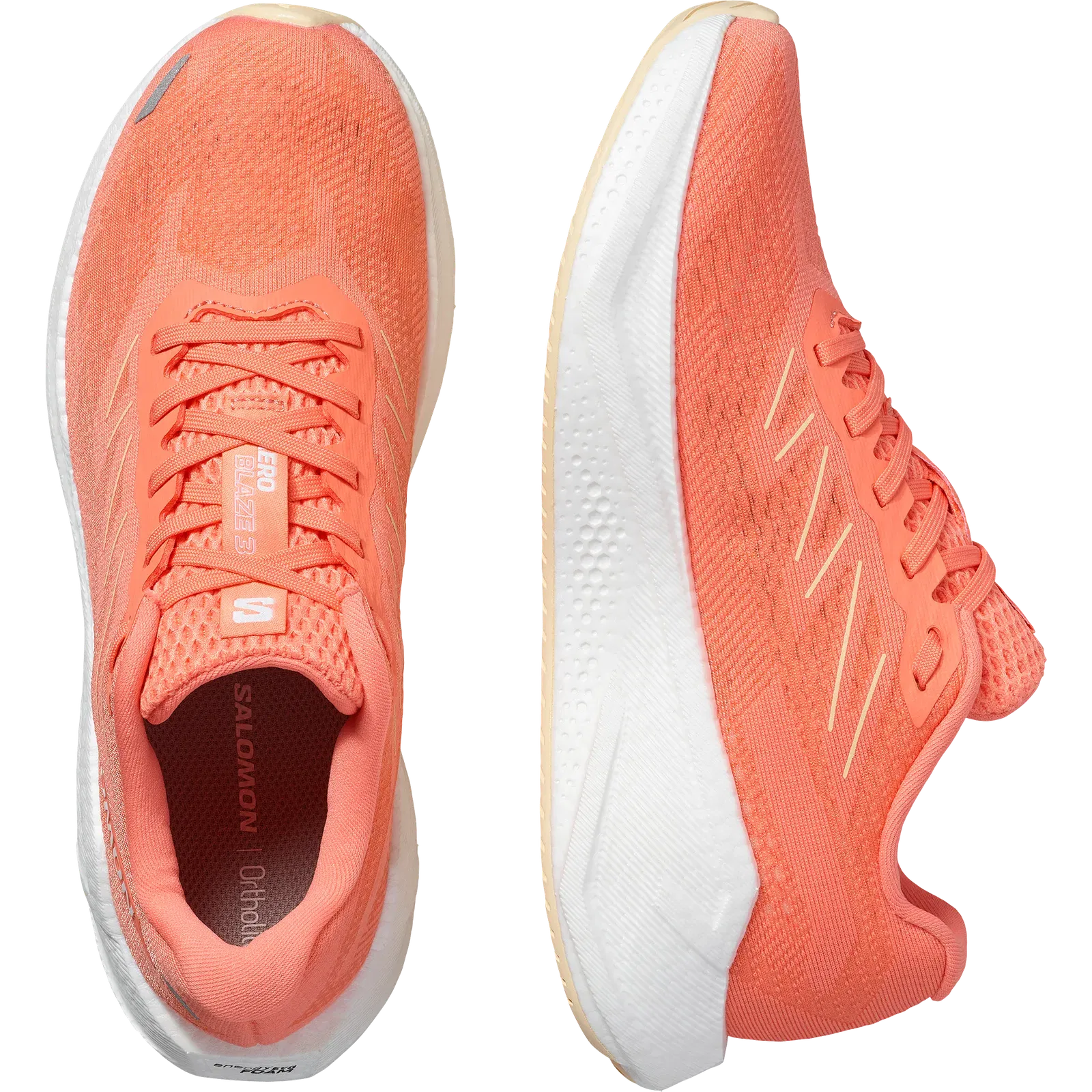 Salomon Aero Blaze 3 Road Running Shoes Womens Fusion Coral