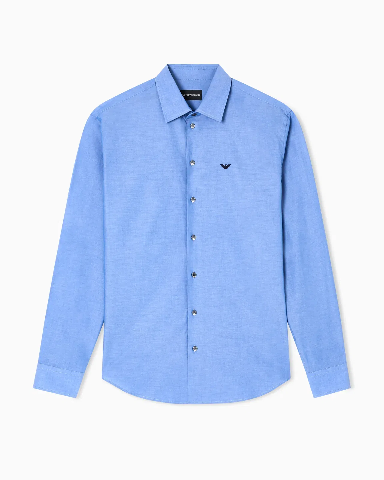 Emporio Armani Cotton chambray shirt