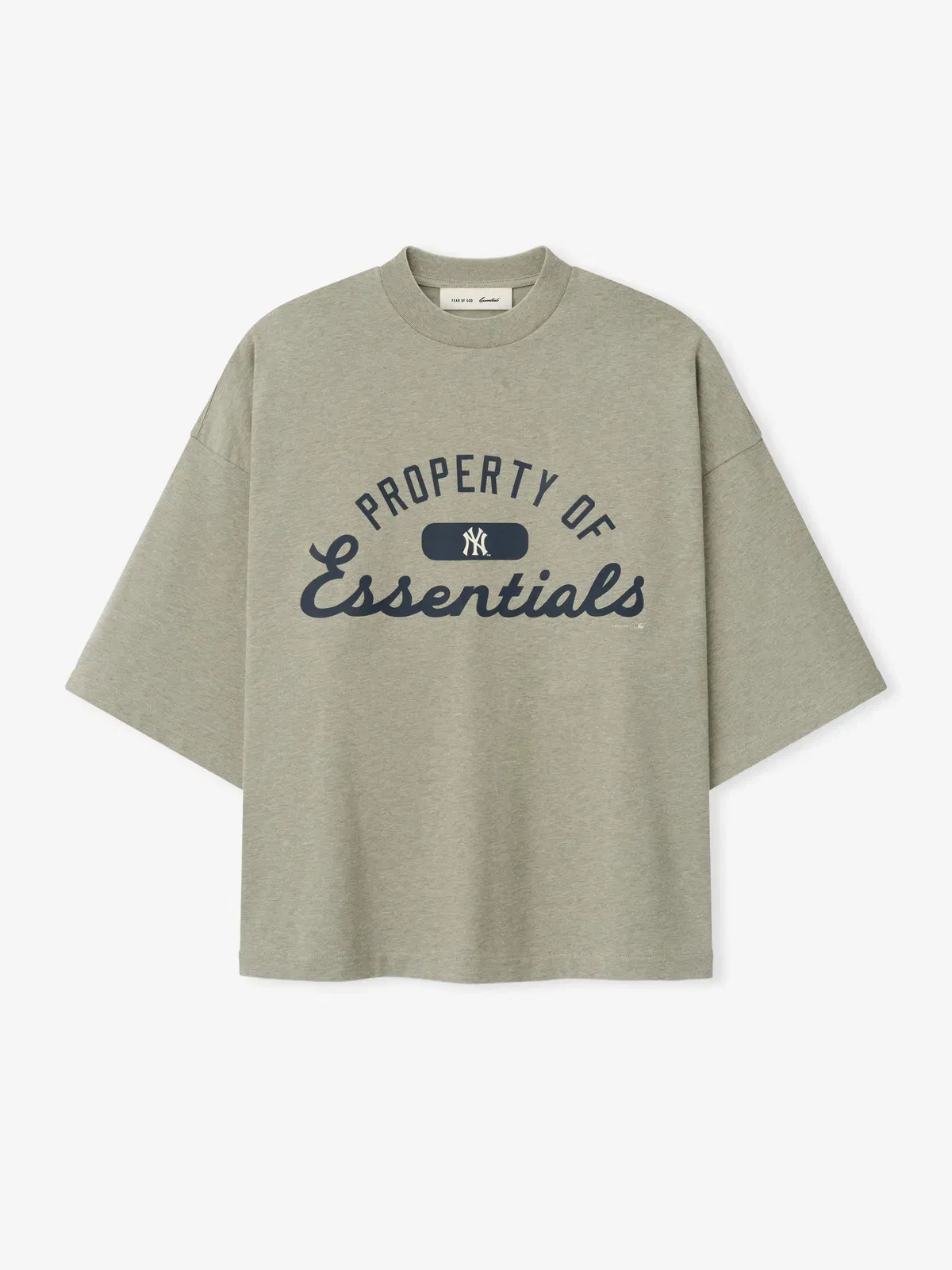 Essentials Yankees Merch T-Shirt Seal Heather