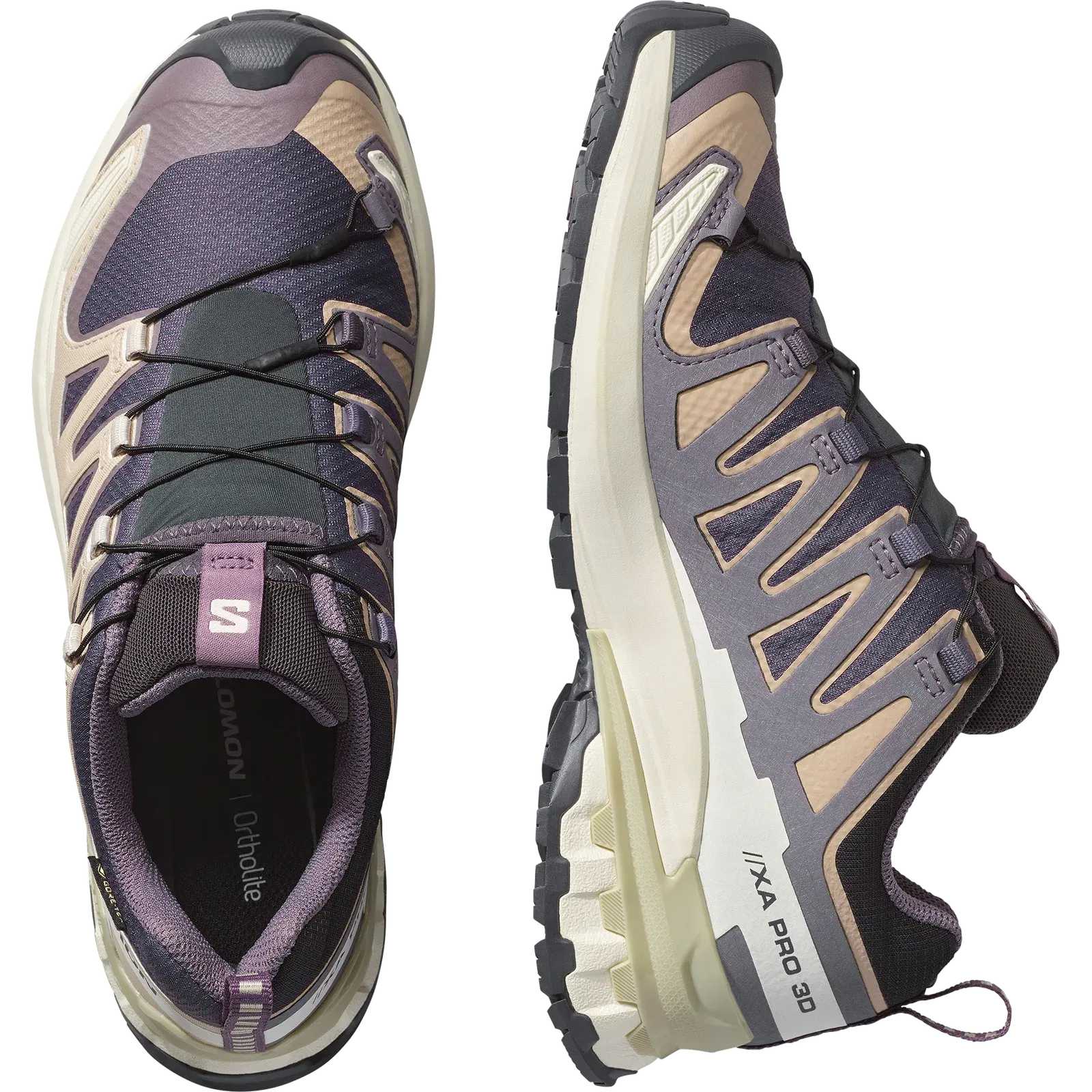 Salomon Xa Pro 3D V9 Gore-Tex Trail Running Shoes Womens Nine Iron