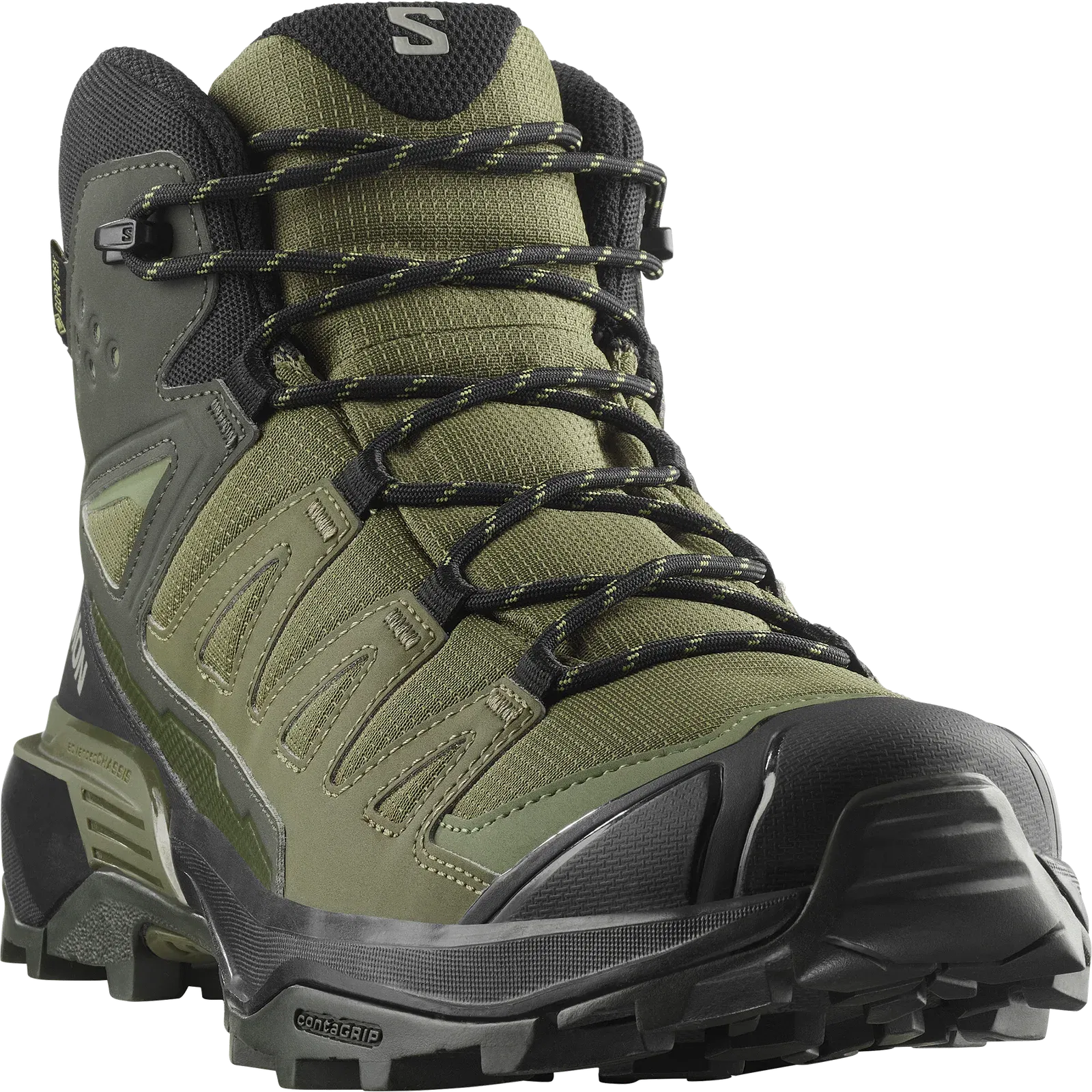 Salomon X Ultra 360 Mid Gore-Tex Hiking & Backpacking Shoes Olive Night